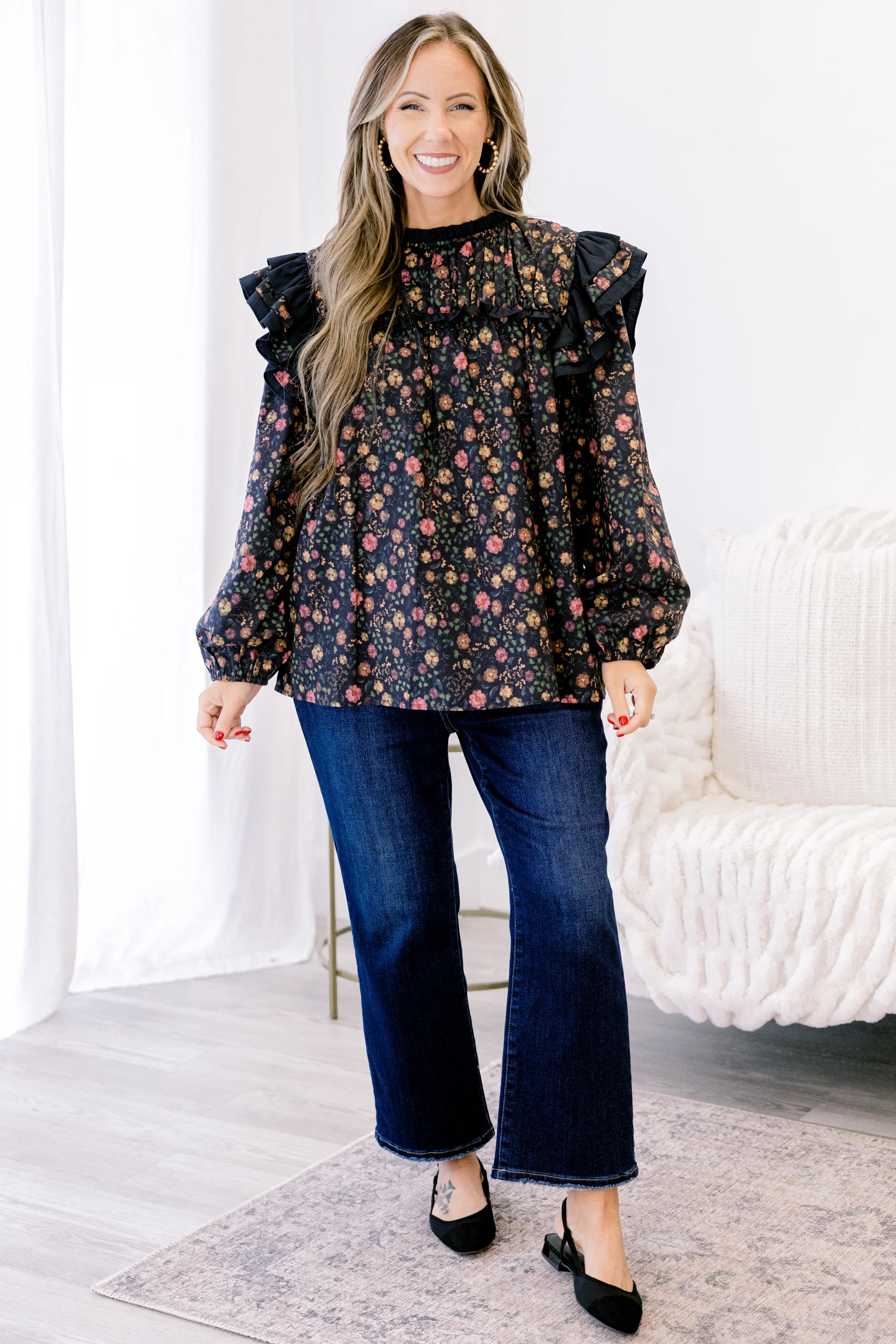 With My Love Top, Pink Floral - Giverhouse