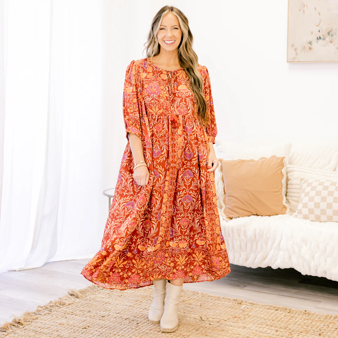 Hear Me Out Dress, Red - Giverhouse