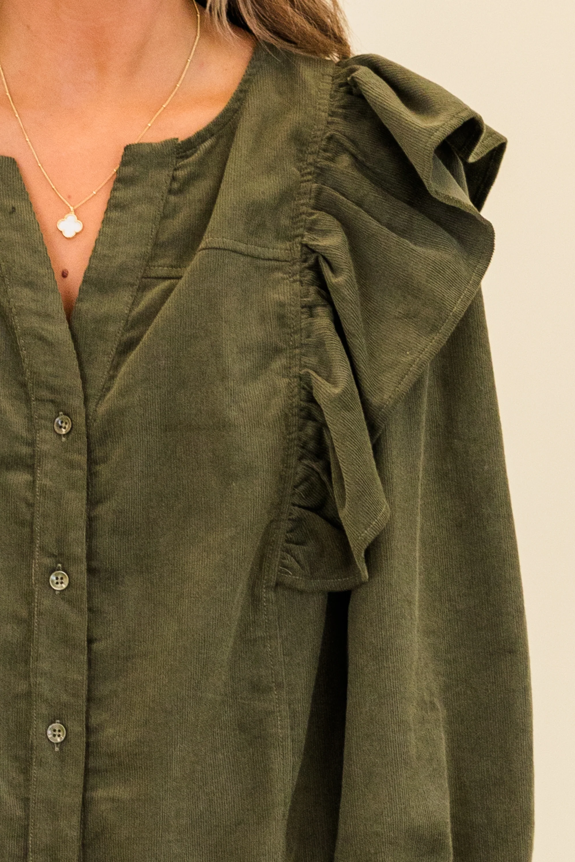 When The Night is Here Dress, Olive - Giverhouse