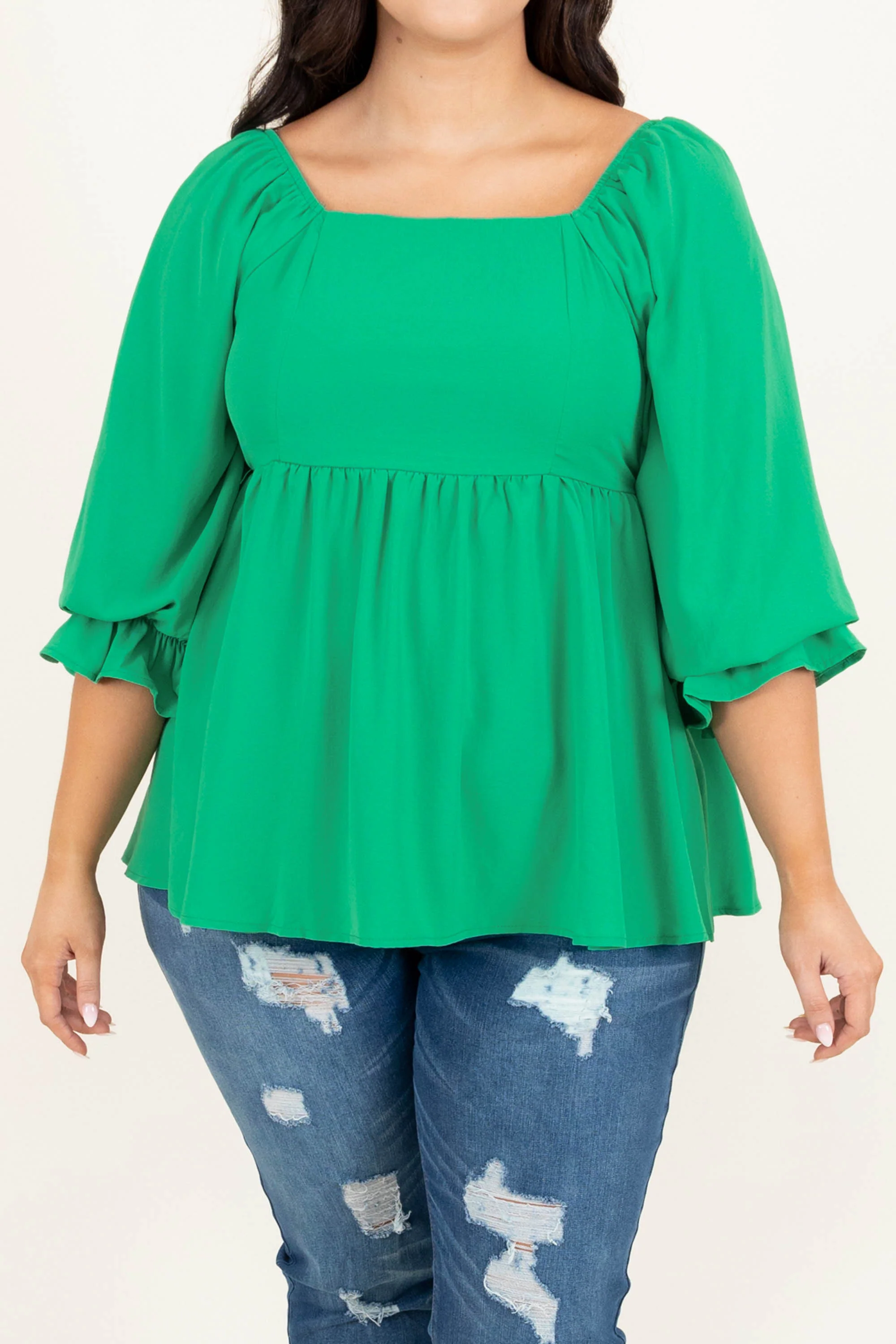 Create Opportunity Top, Green - Giverhouse