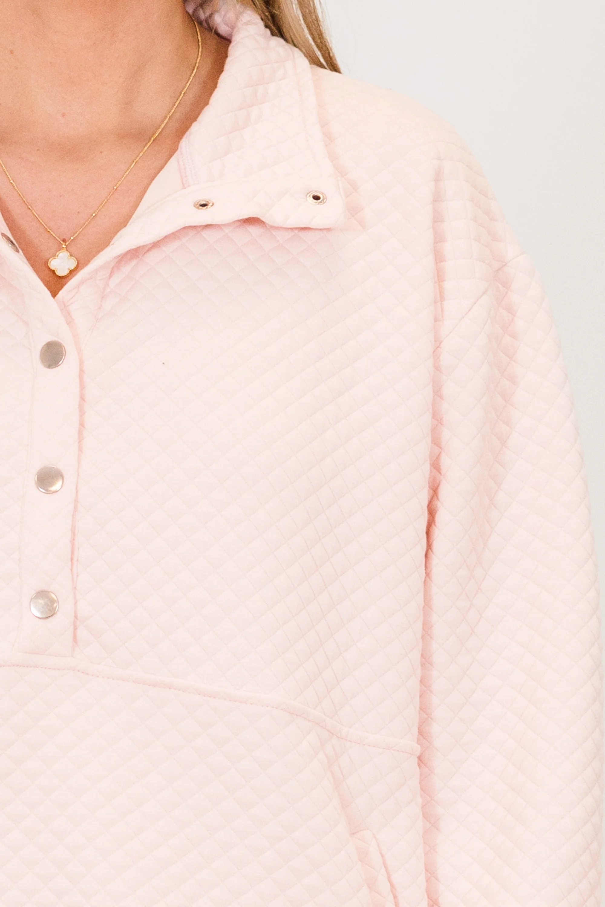 Snuggle Me Up Pullover, Pink - Giverhouse