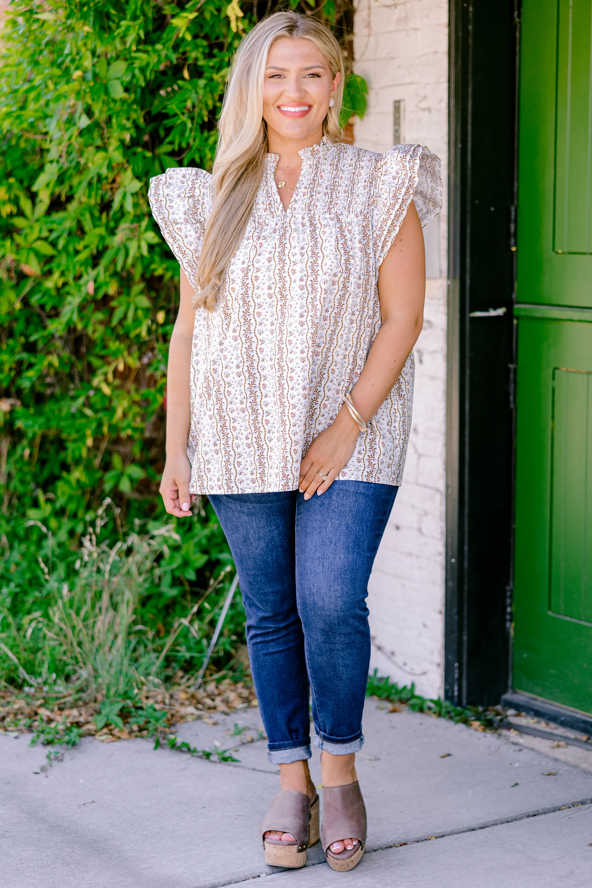 Love Like Mine Top, Brown - Giverhouse