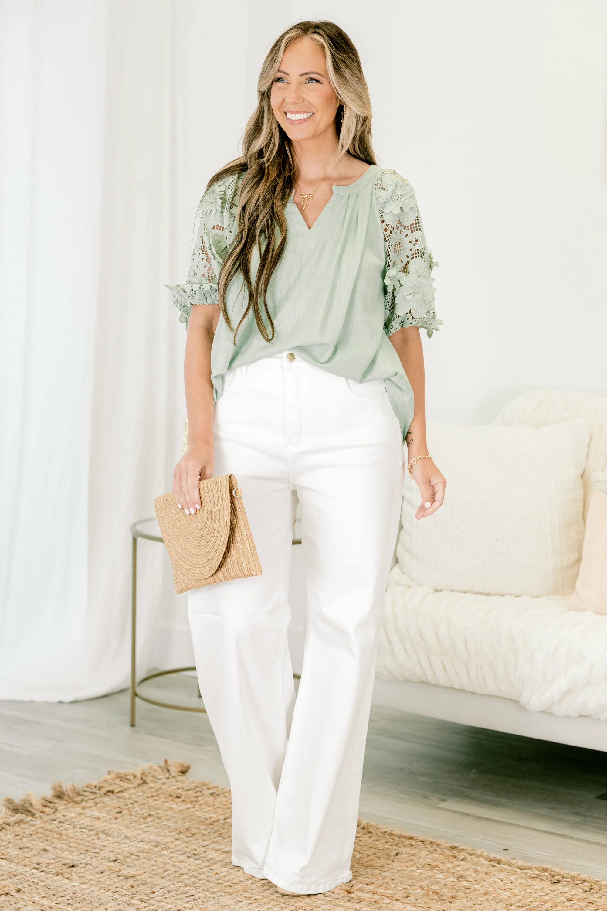 Sugar Momma Jeans, White - Giverhouse