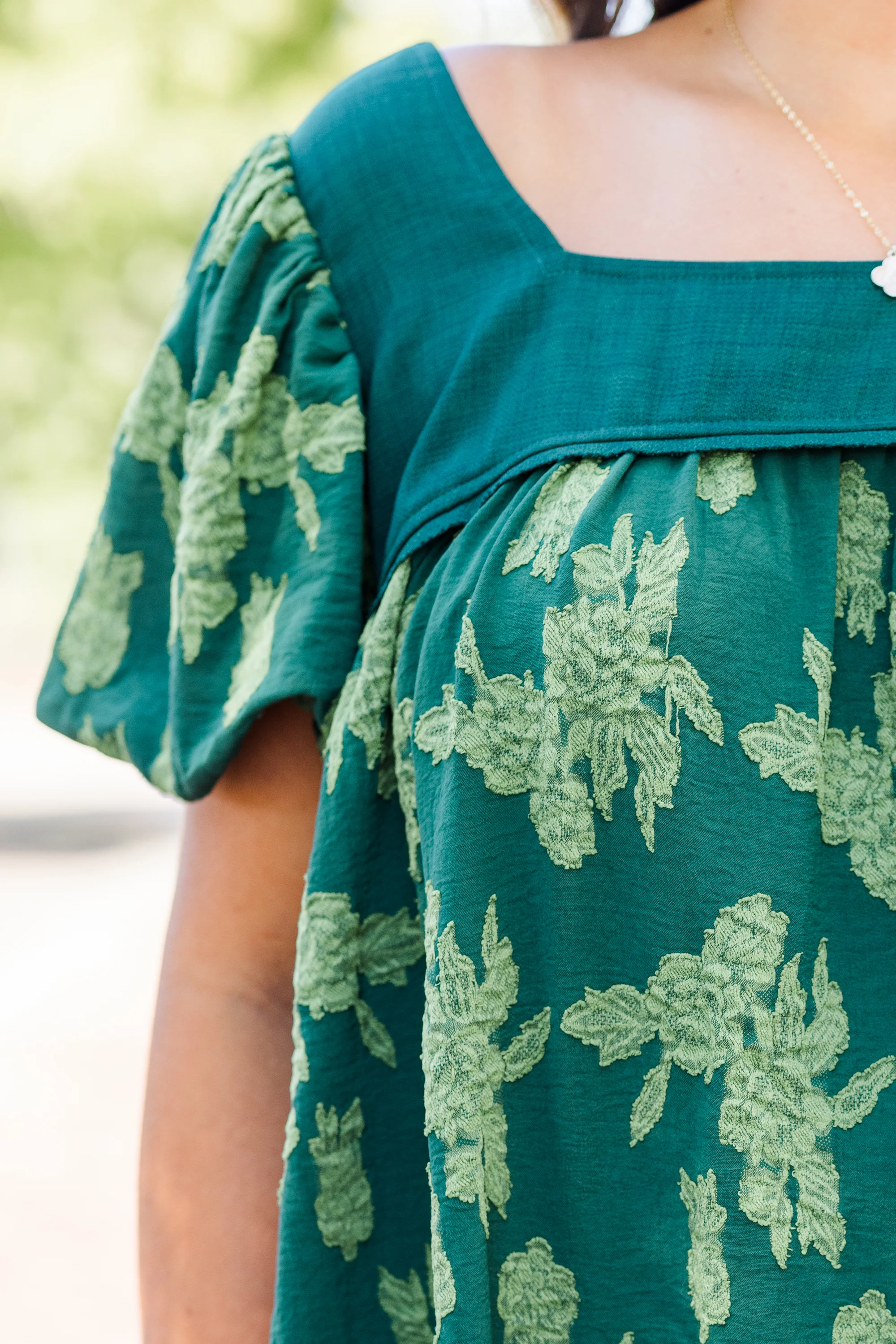 Evergreen Trees Top, Deep Green - Giverhouse