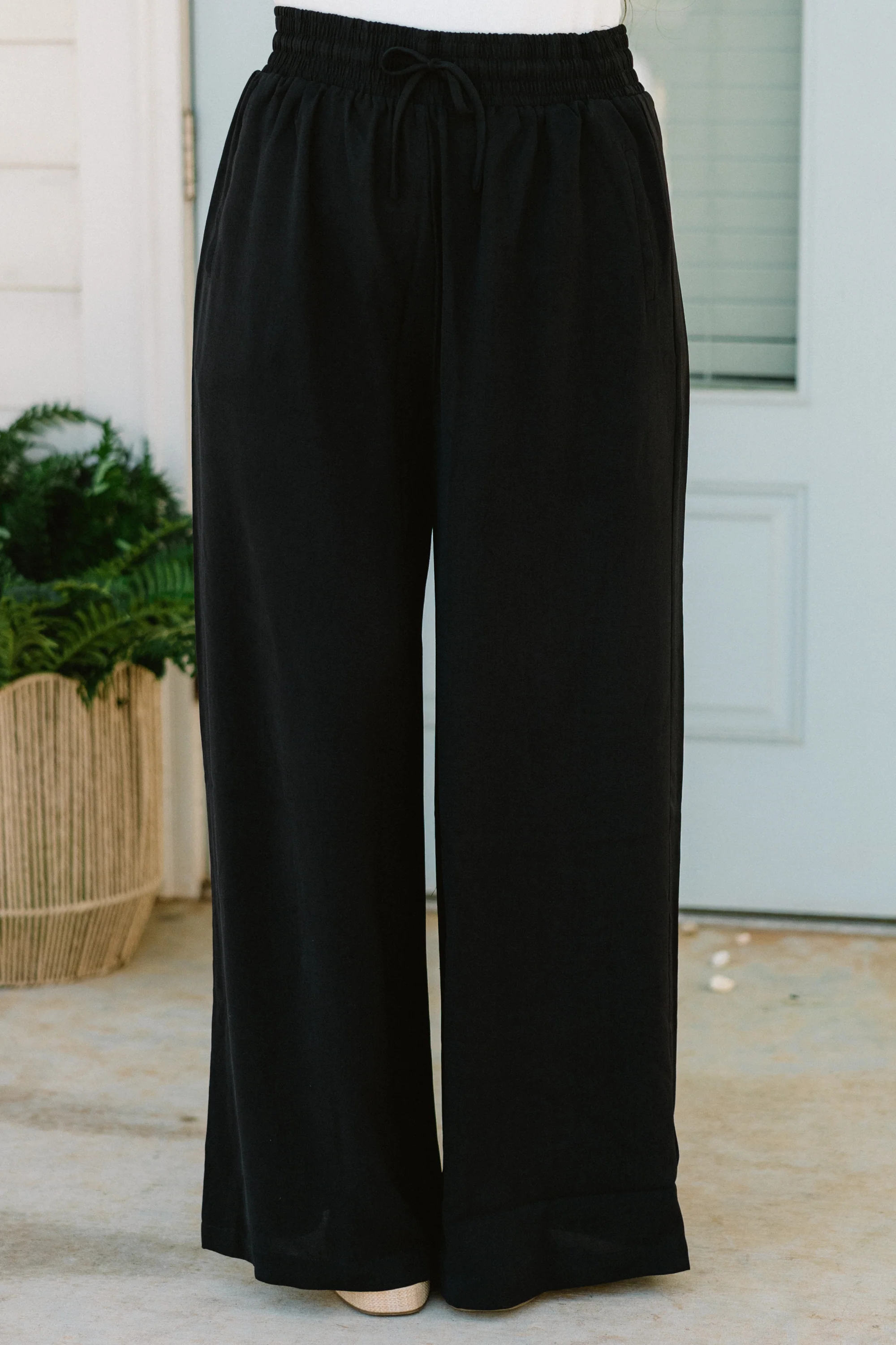 Can't Sit Still Pants, Black - Giverhouse