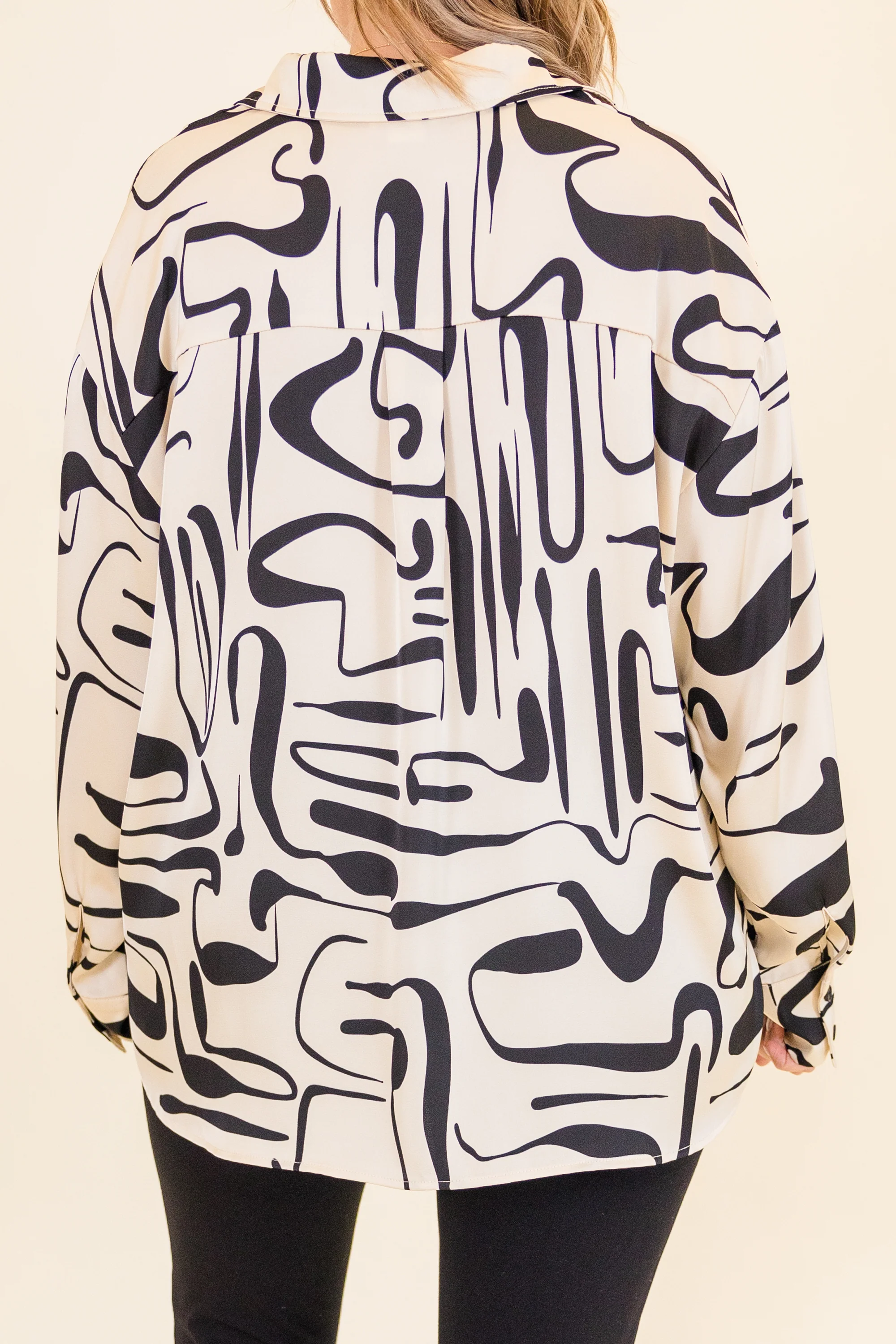 Midnight City Top, Cream - Giverhouse