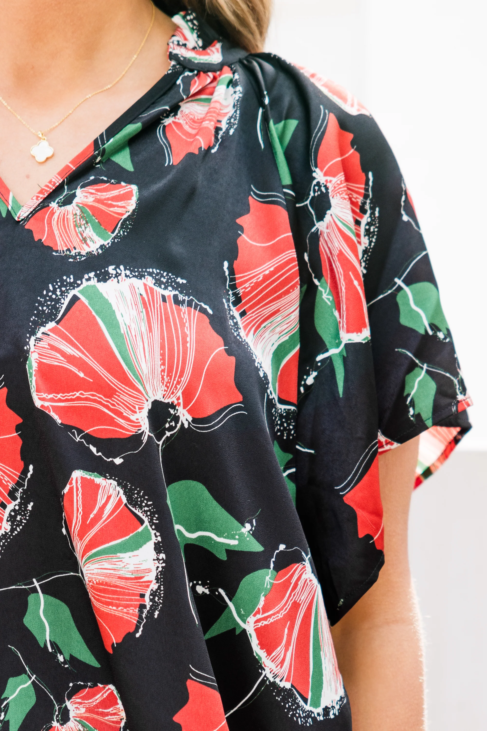 Look At Us Now Top, Black - Giverhouse