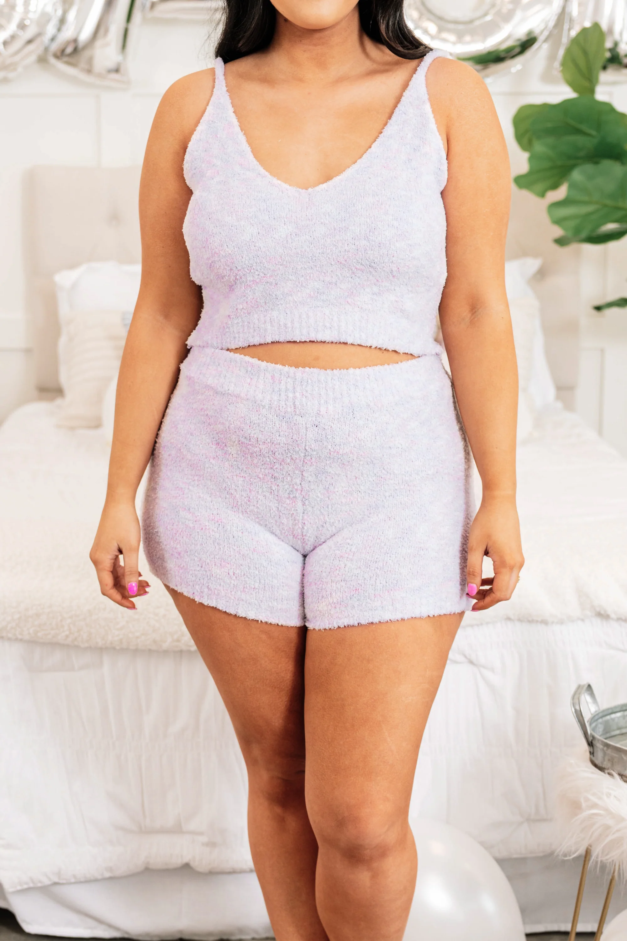 Lounging In Luxury Tank, Purple Tie Dye - Giverhouse