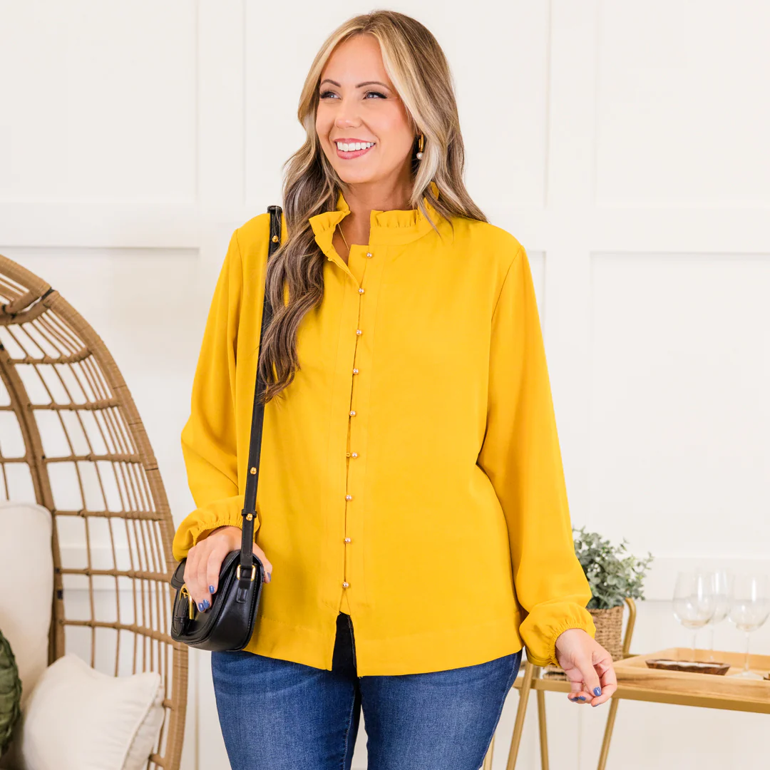 Truth Hurts Top, Yellow - Giverhouse