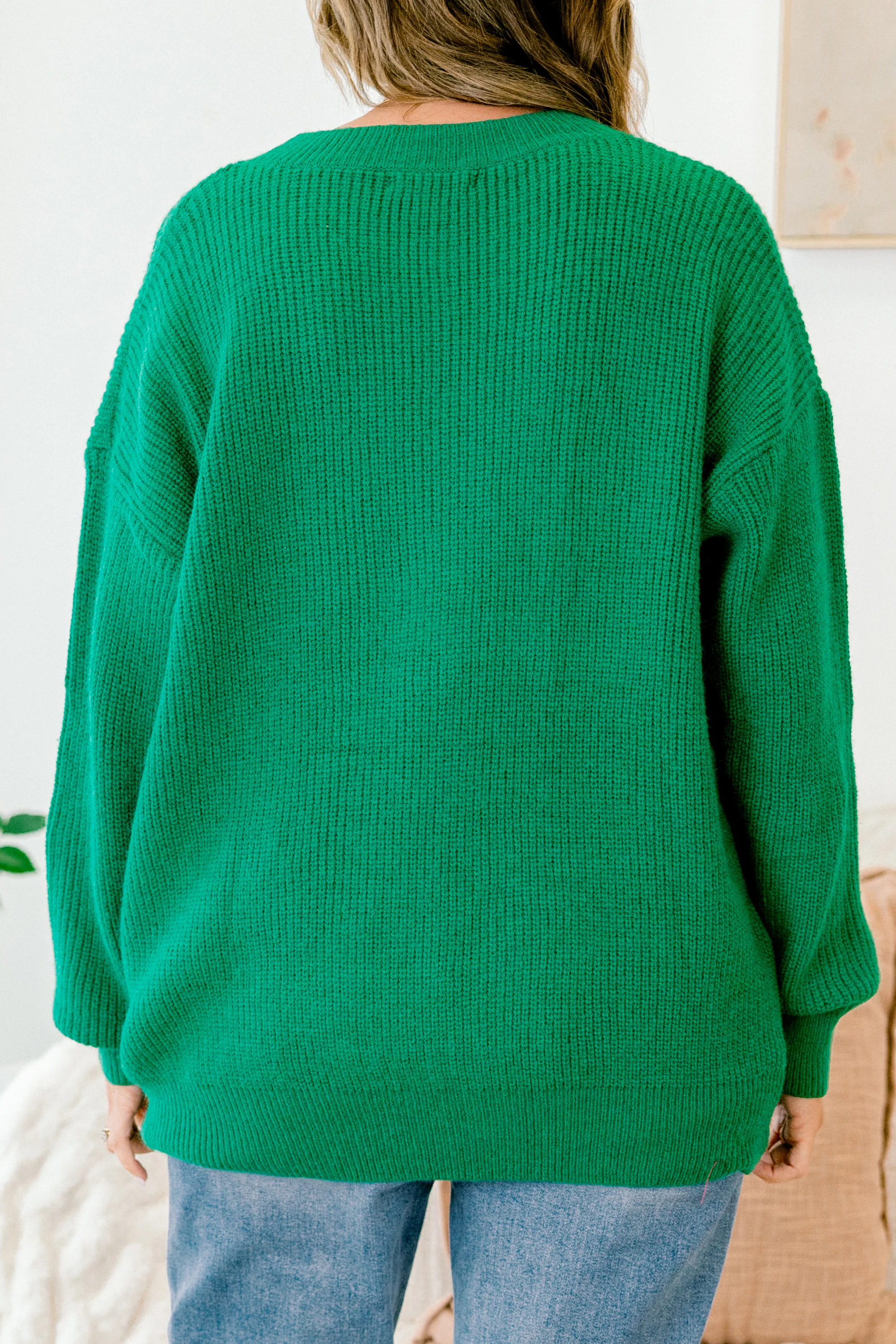 Fairy Floss Sweater, Green - Giverhouse