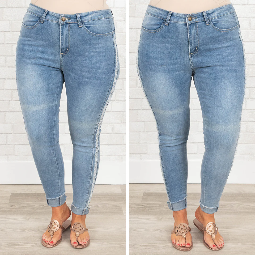 My Favorite Road To Take Jeans, Medium Wash - Giverhouse