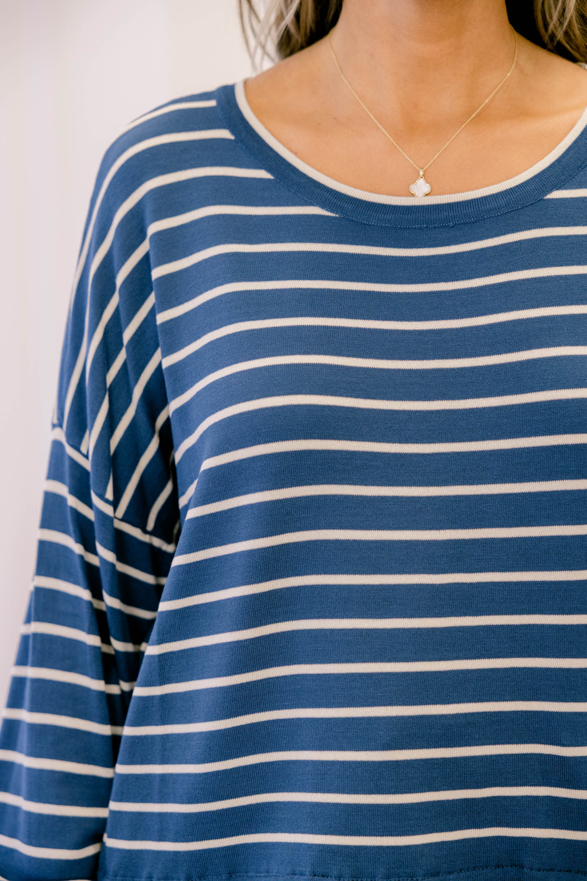 Hard At Work Top, Navy - Giverhouse