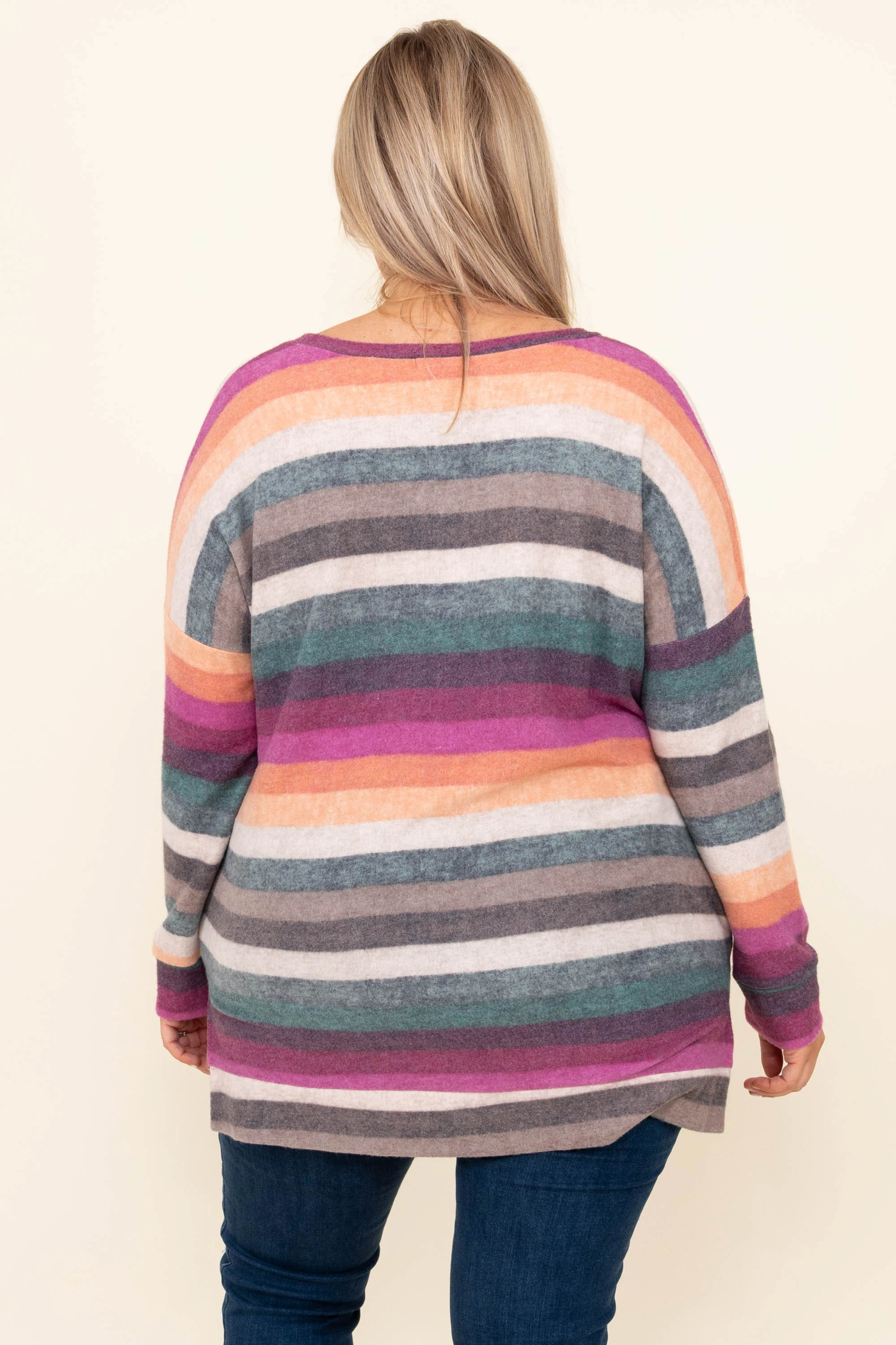 Movies And Cuddles Top, Magenta/ Jade - Giverhouse