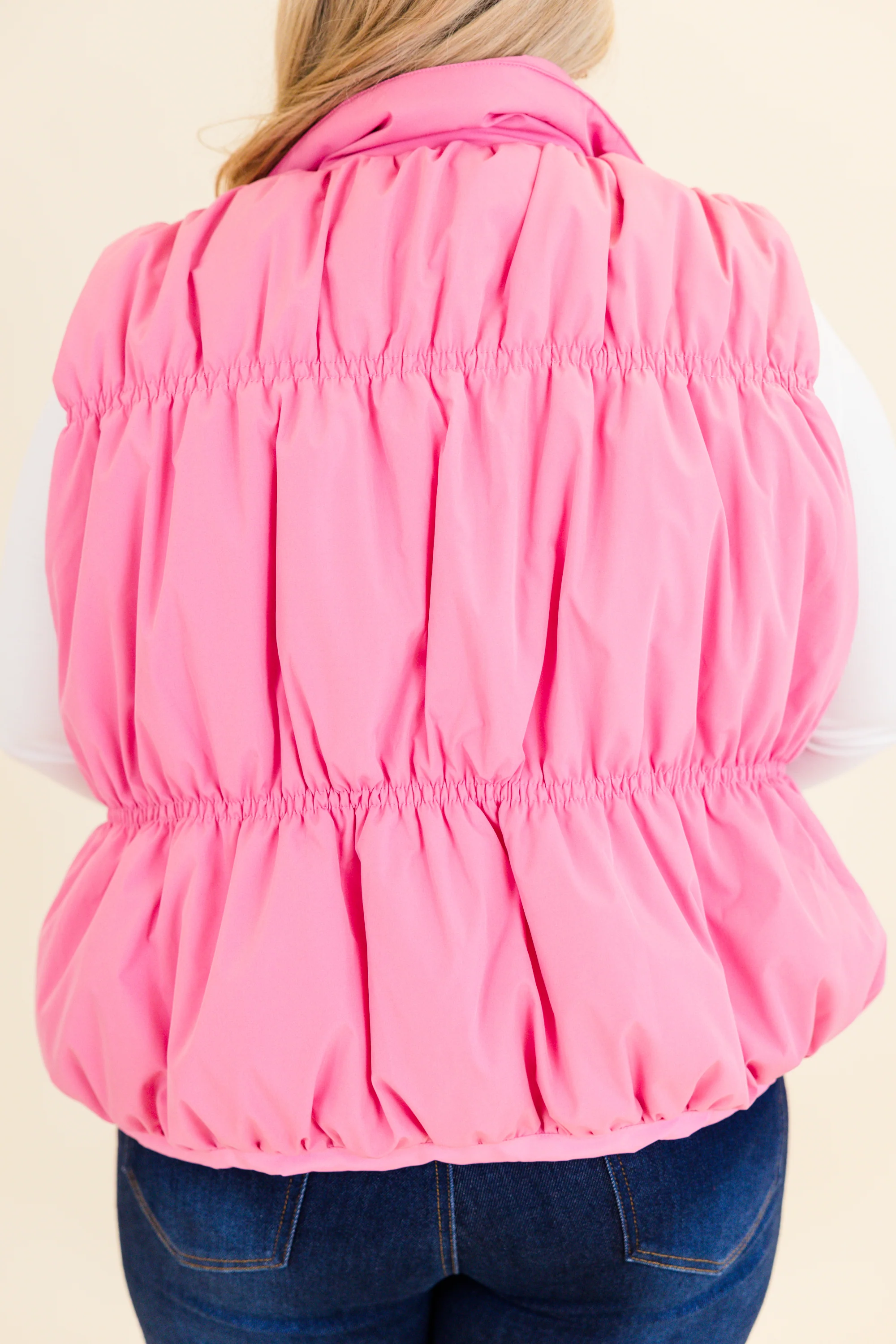 Behind Blue Eyes Vest, Pink - Giverhouse