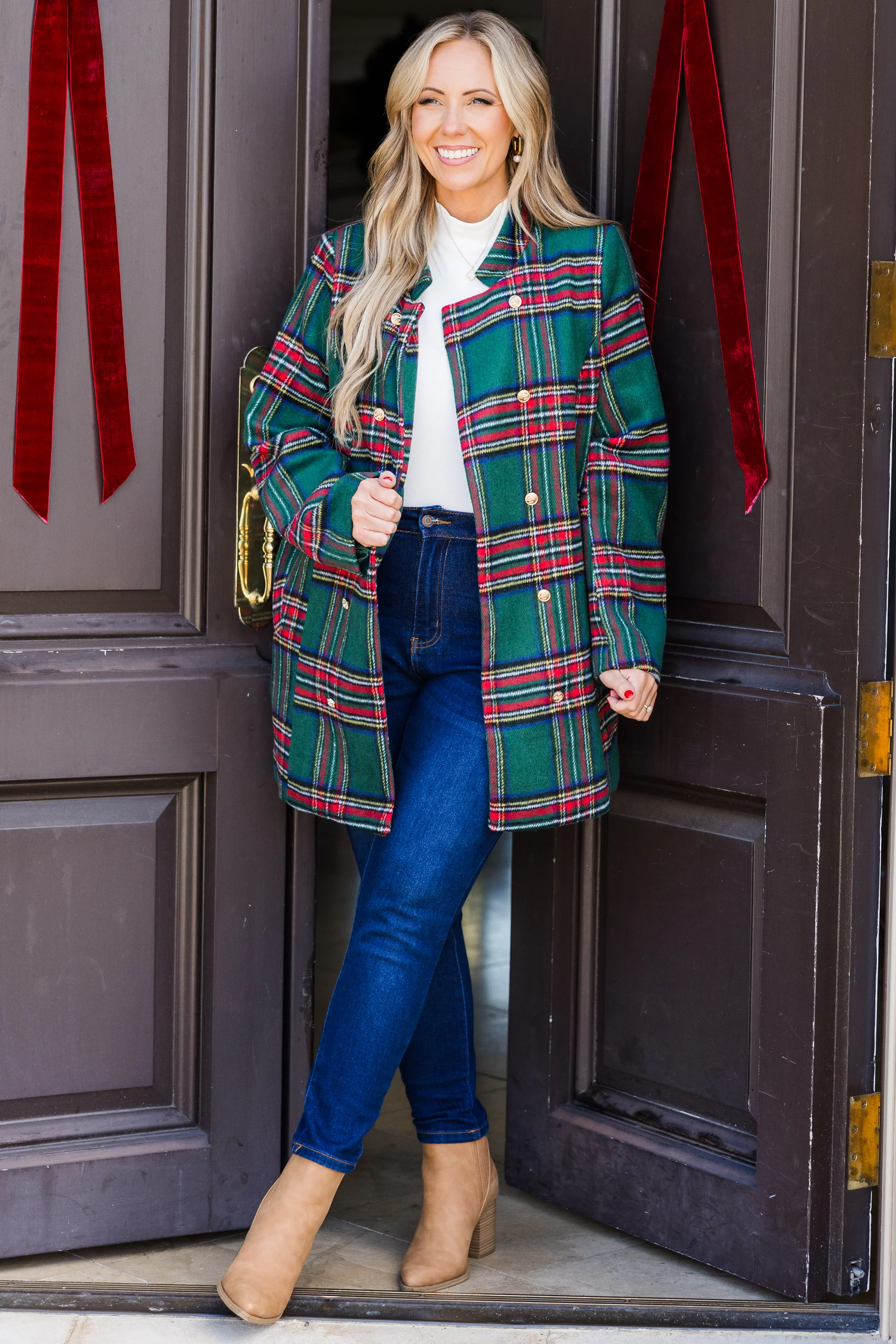 This City Is Mine Coat, Green - Giverhouse