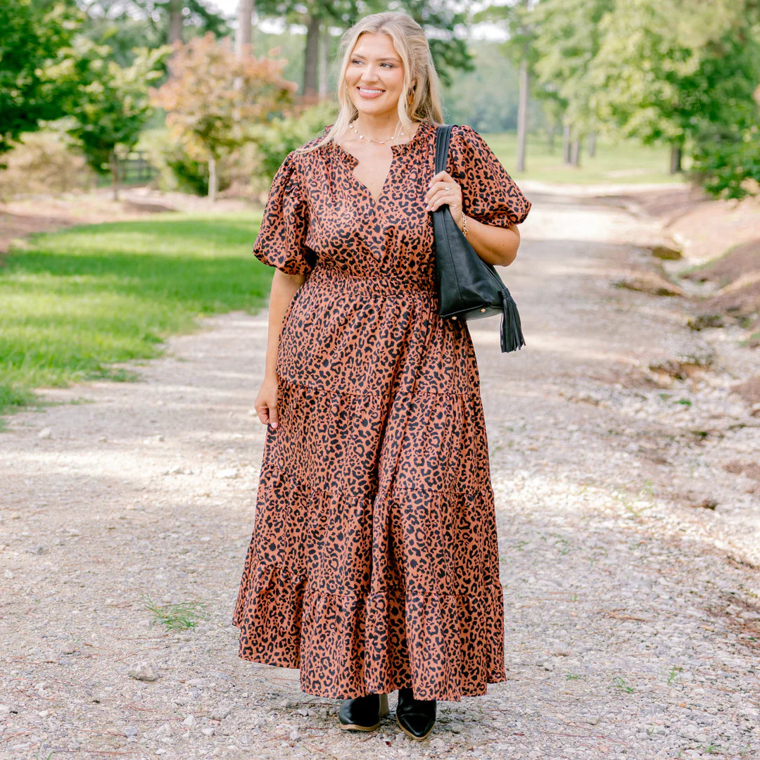Everything I Love Dress, Leopard - Giverhouse