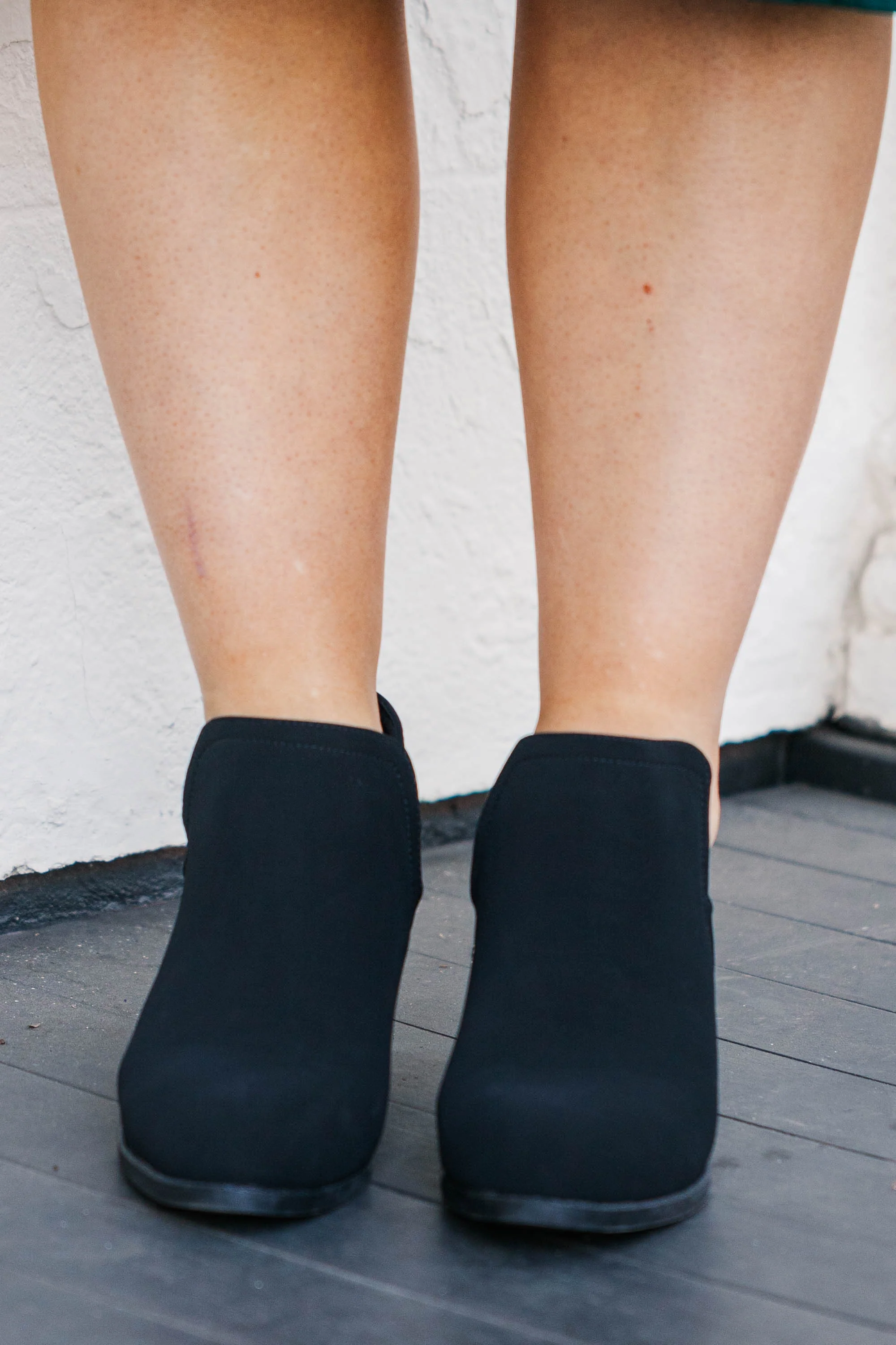 Boots On Worries Off Booties, Black - Giverhouse
