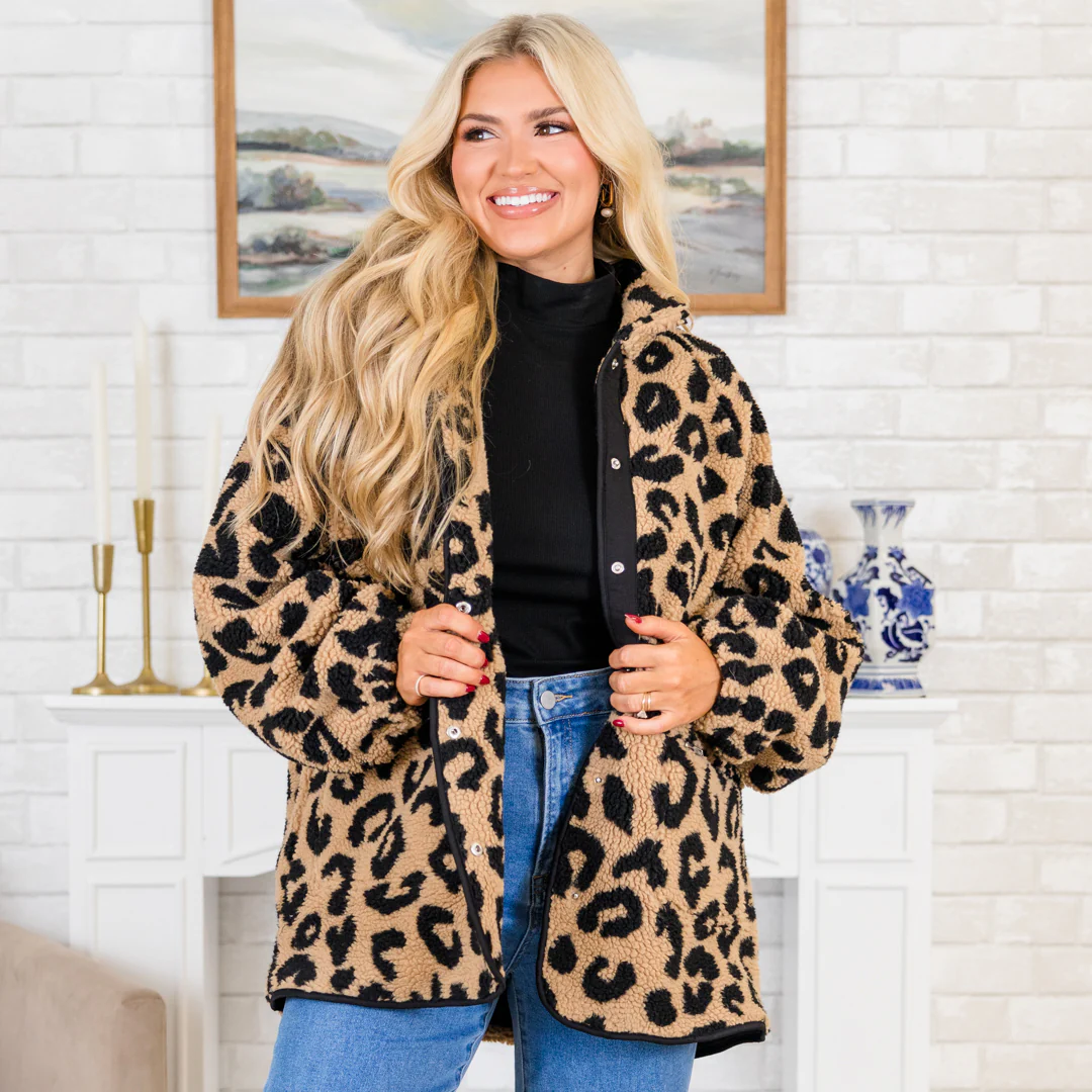 Spots Of Life Coat, Black - Giverhouse