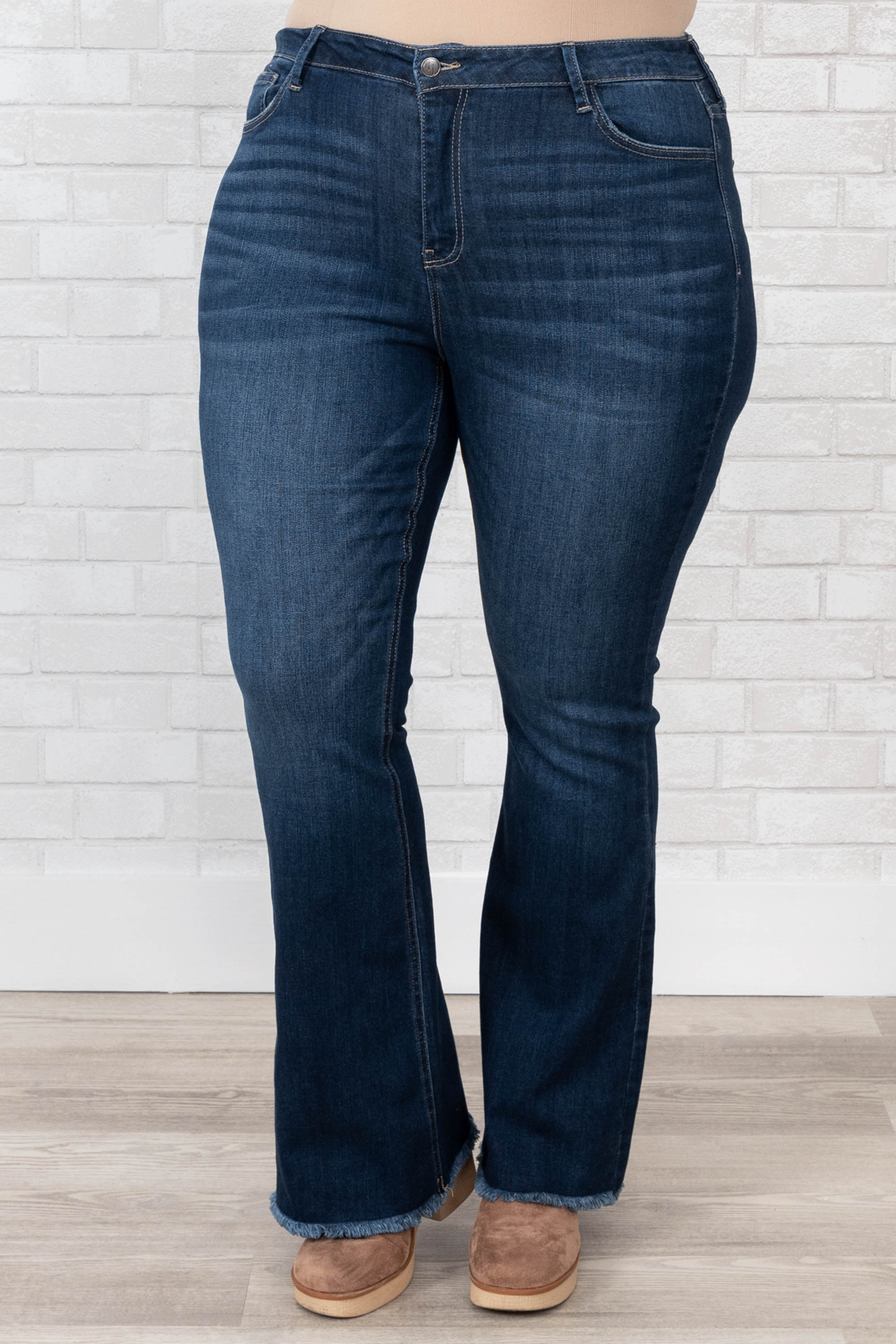 Crack Of Dawn Jeans, Dark Wash - Giverhouse