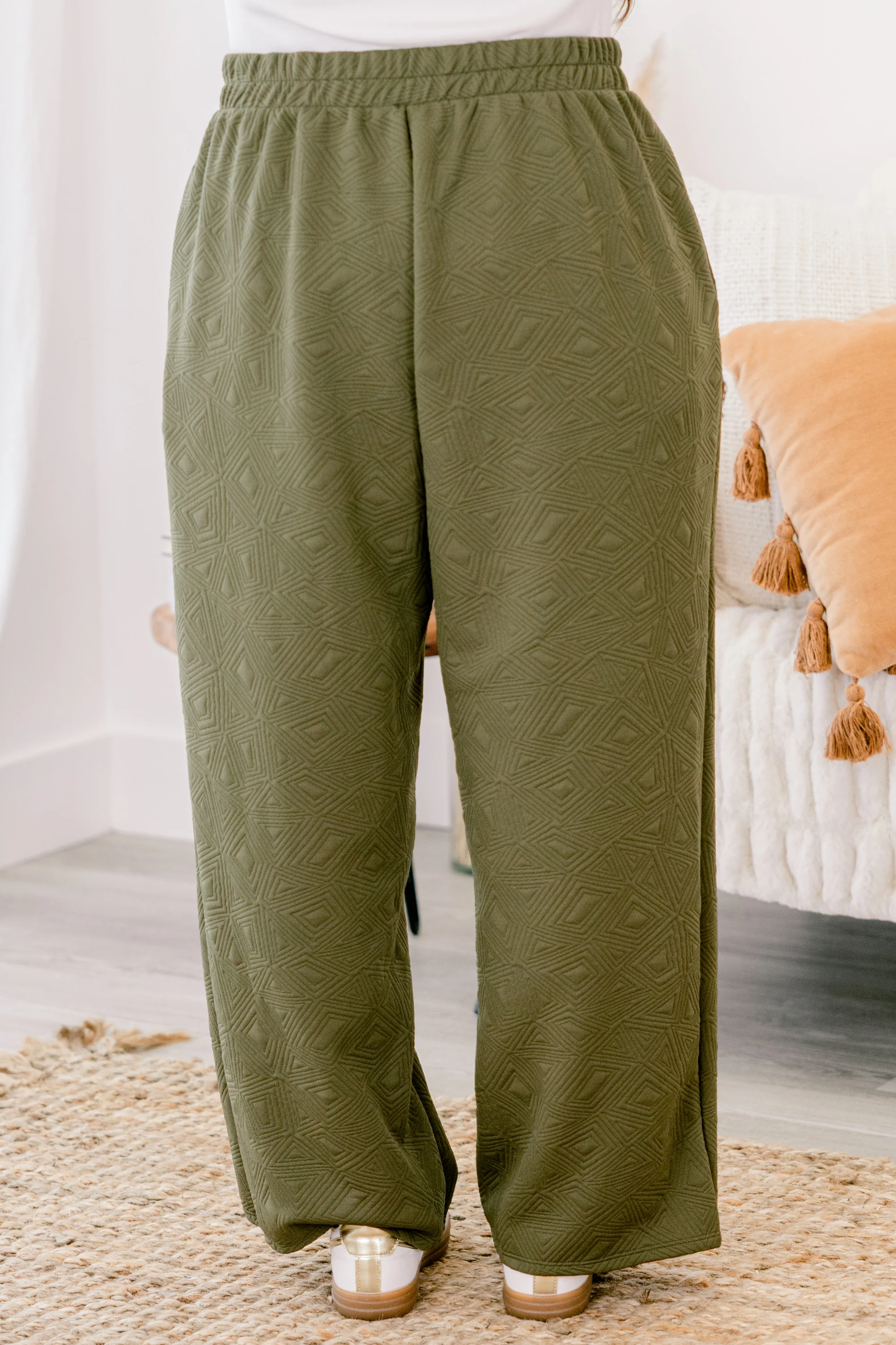 Thank You Next Pants, Green - Giverhouse