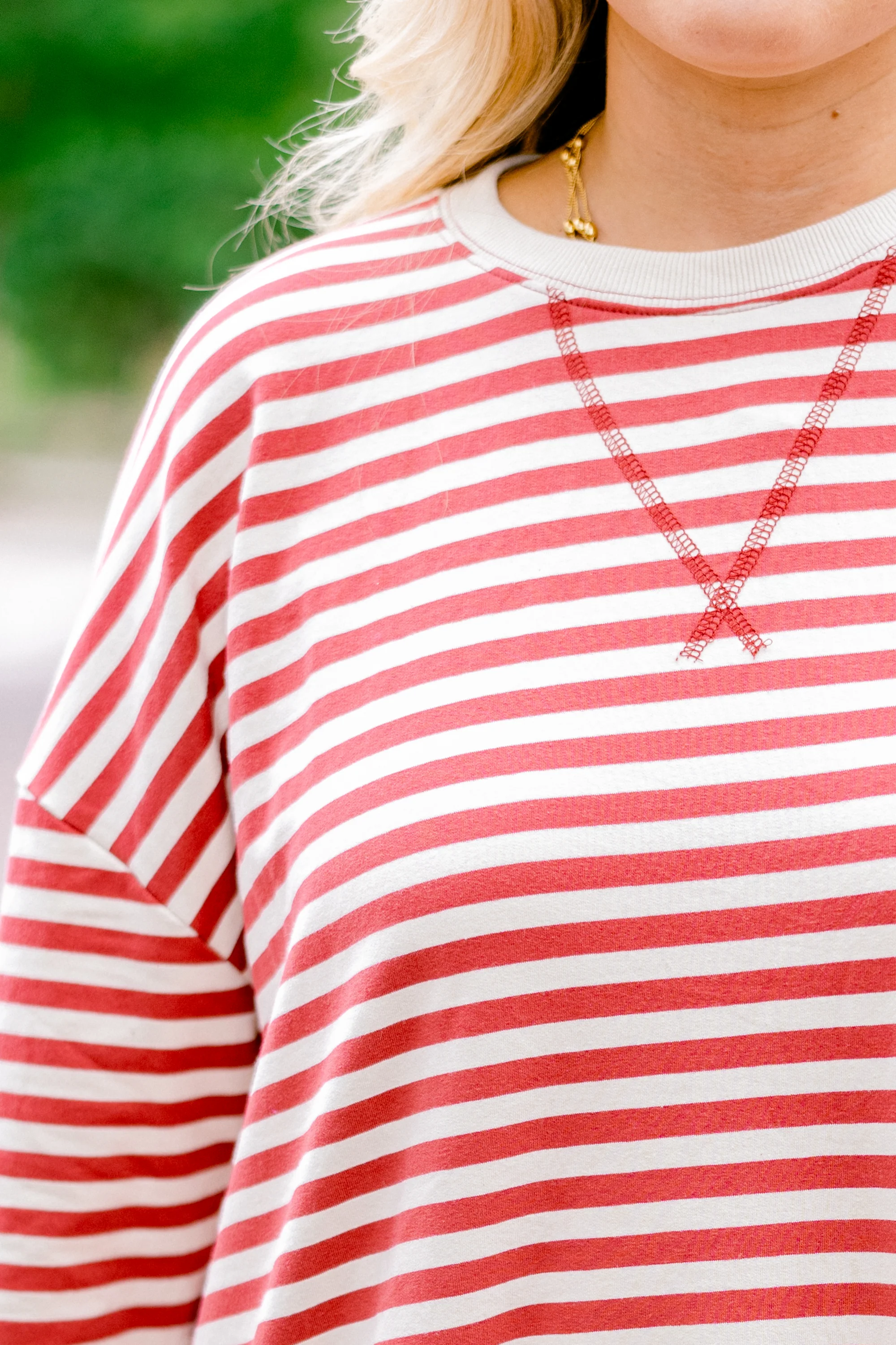 Over My Heart Pullover, Rust - Giverhouse