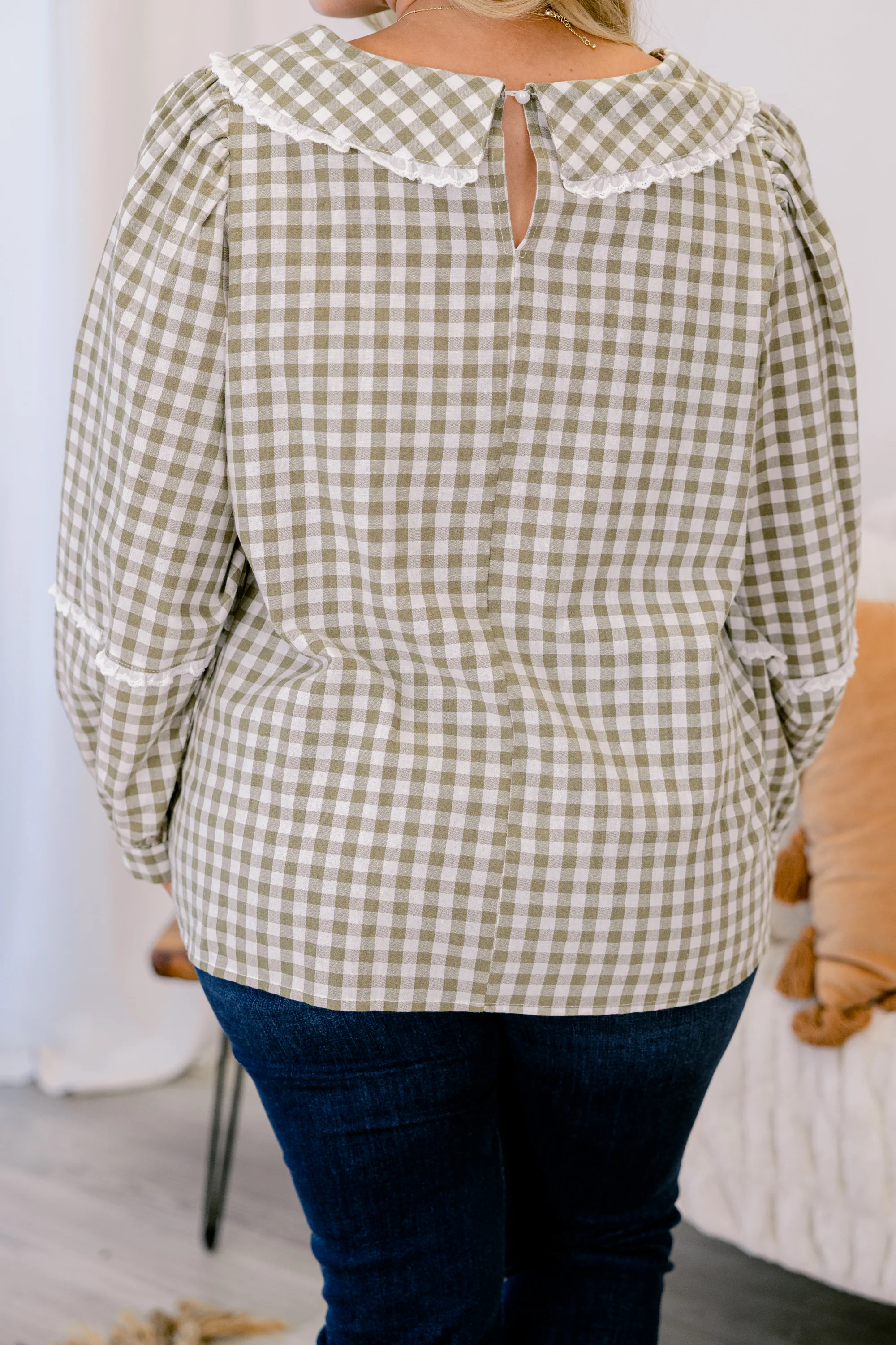 In Our Worlds Top, Green - Giverhouse