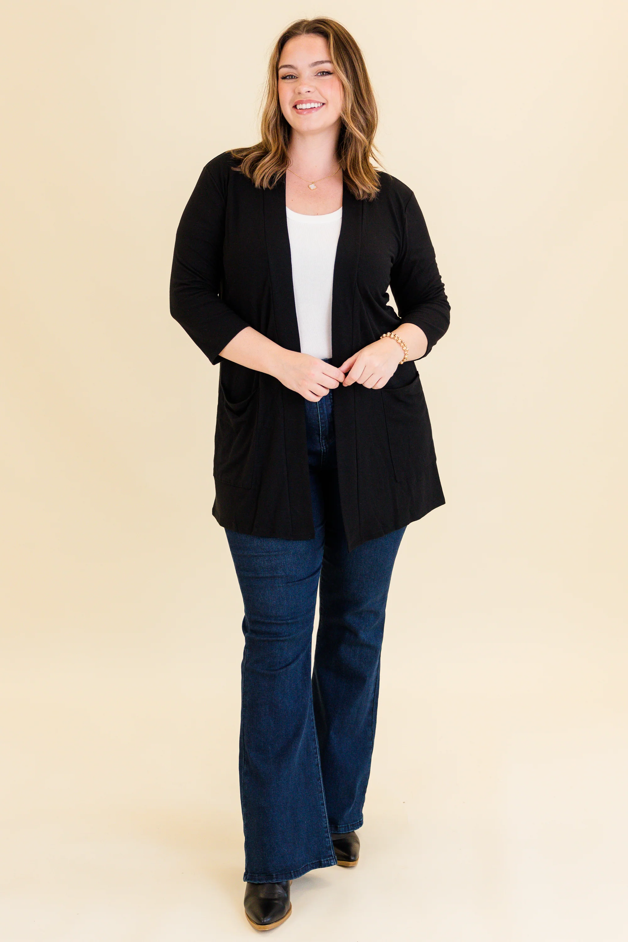 This Weather Cardigan, Black - Giverhouse