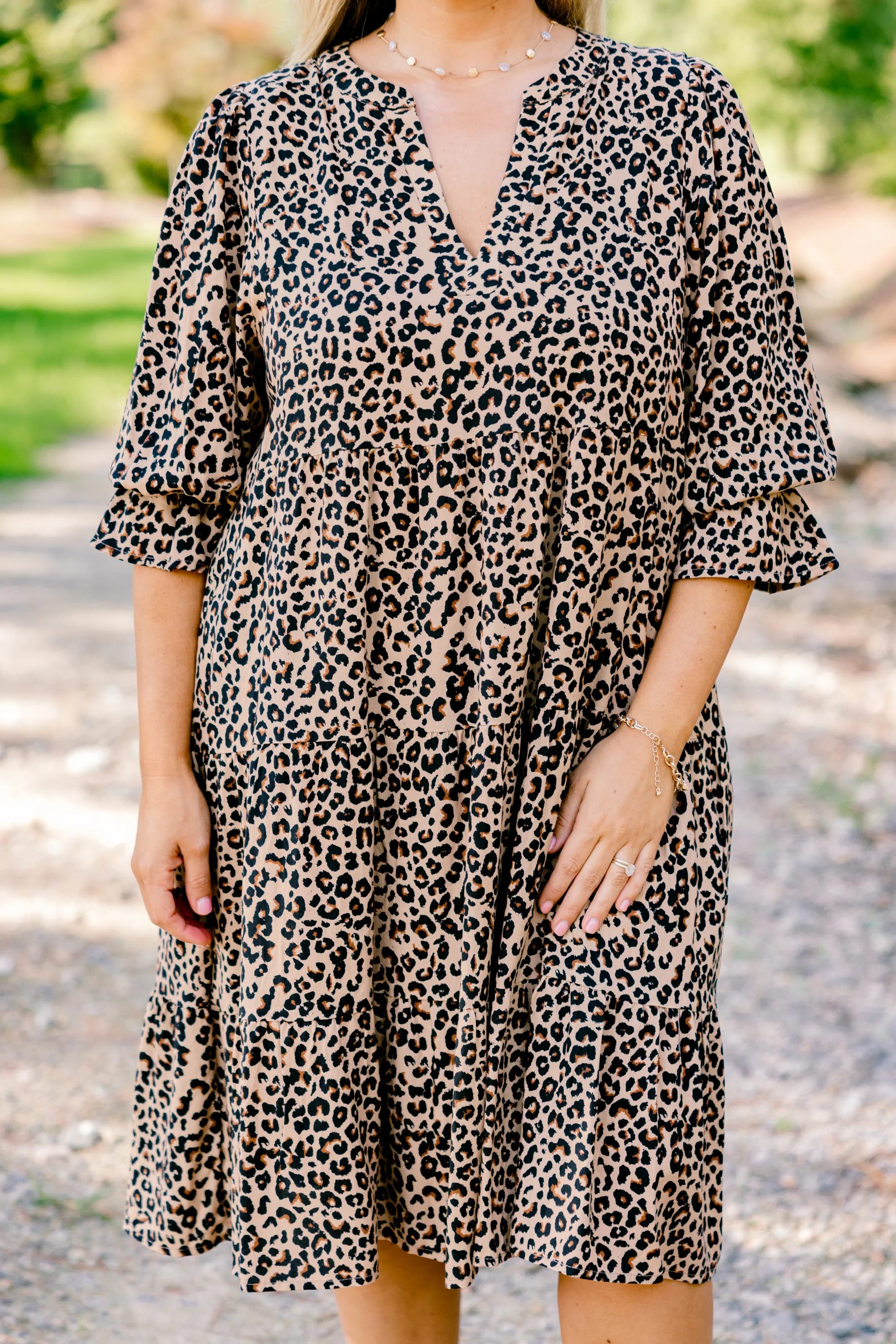 What You Know Dress, Brown Leopard - Giverhouse