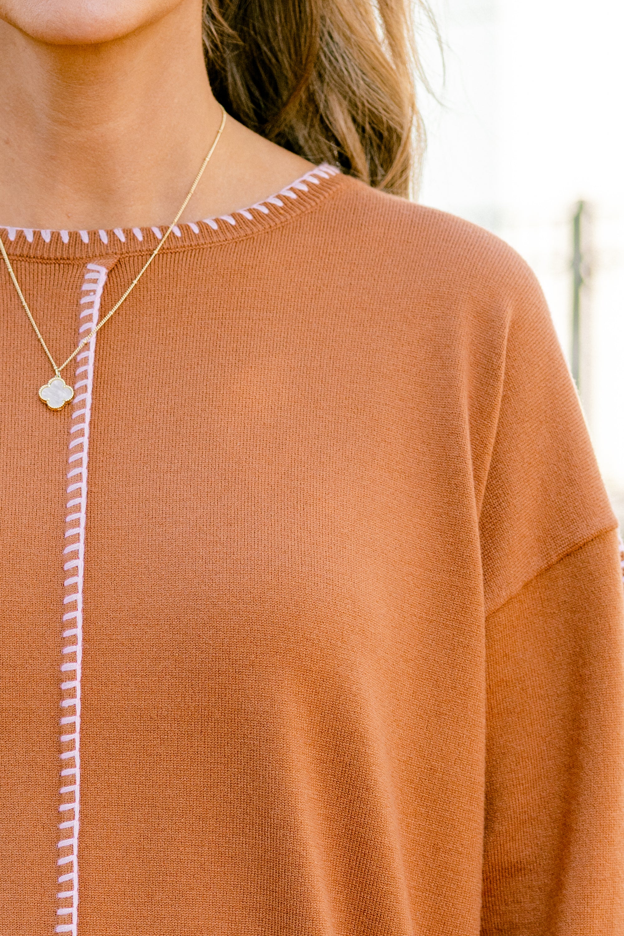 Whispered Comfort Sweater, Brown - Giverhouse