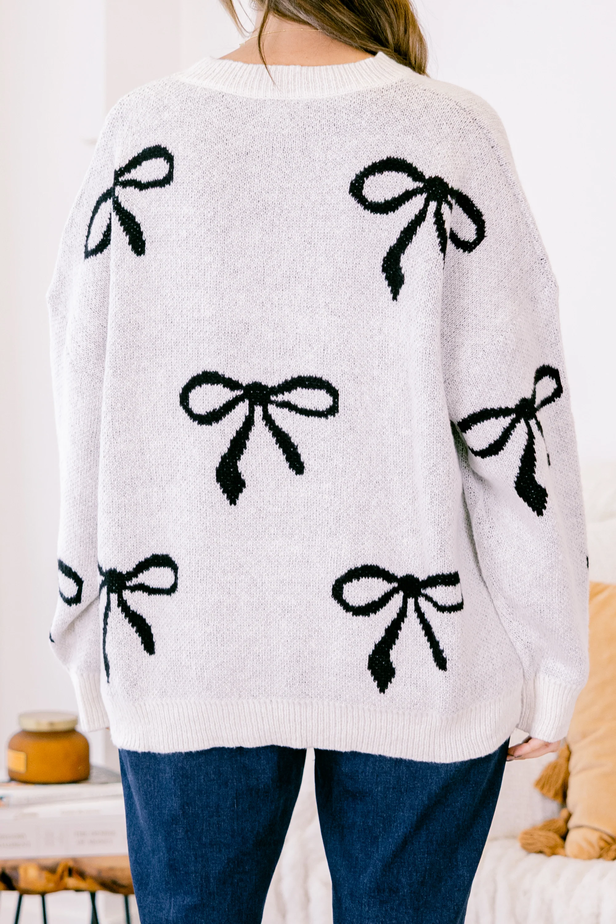 Staying Up To Date Sweater, Gray - Giverhouse