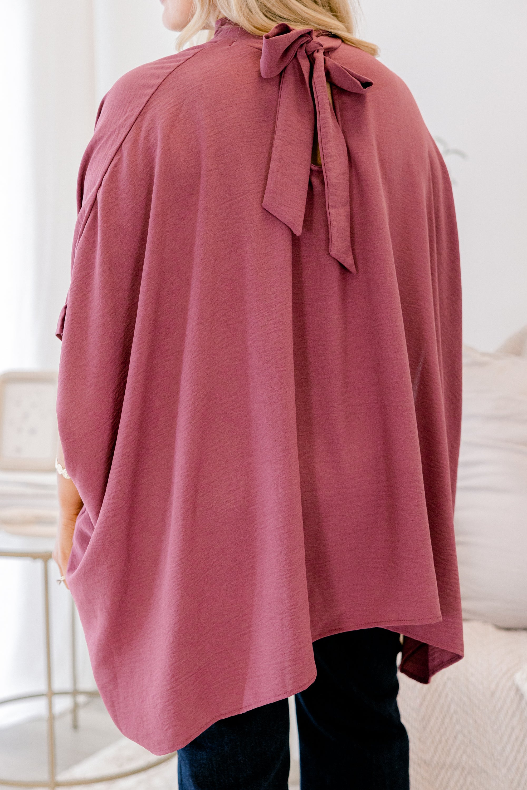 Look Good, Feel Good Top, Dark Mauve - Giverhouse