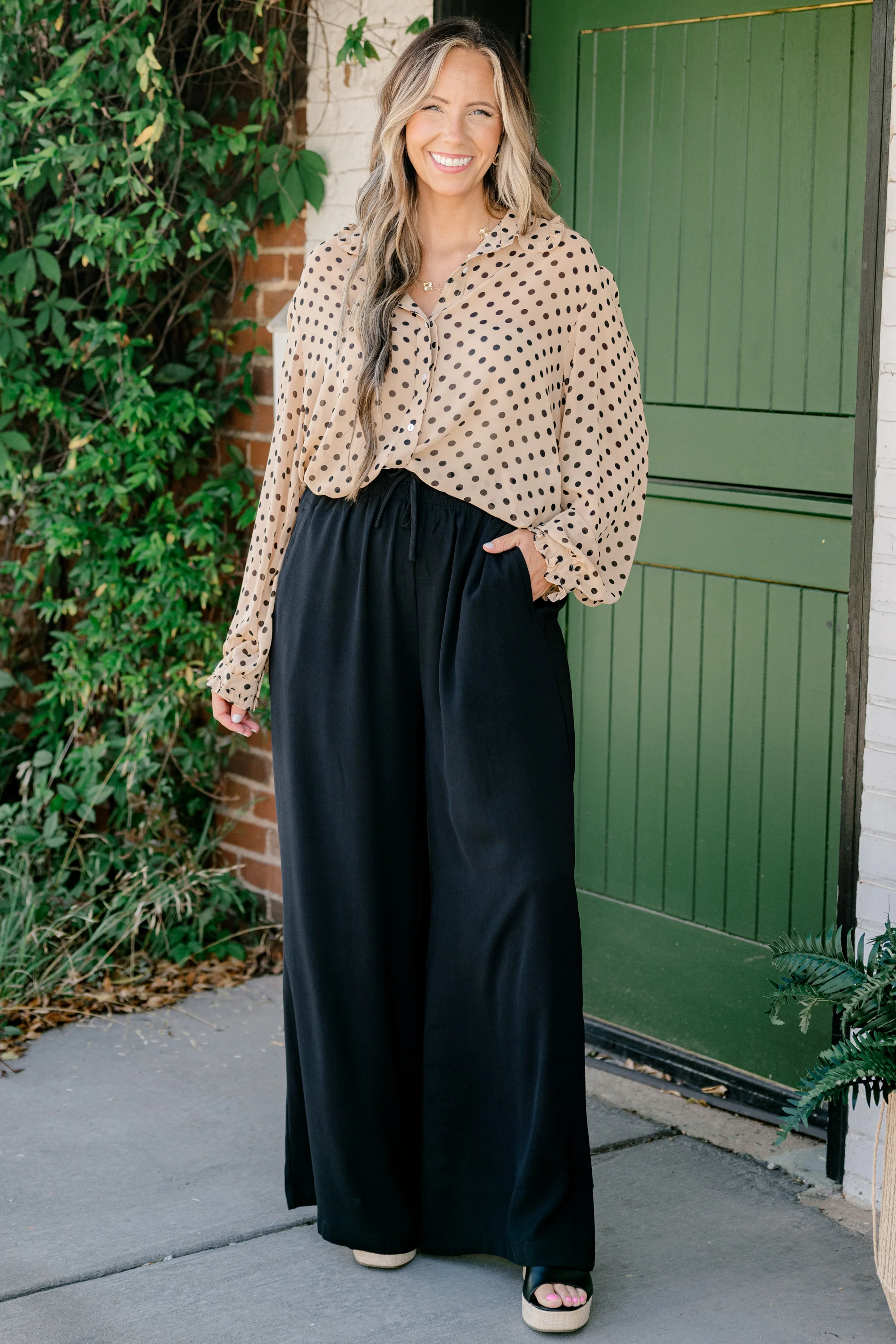 Lovebird Top, Camel - Giverhouse