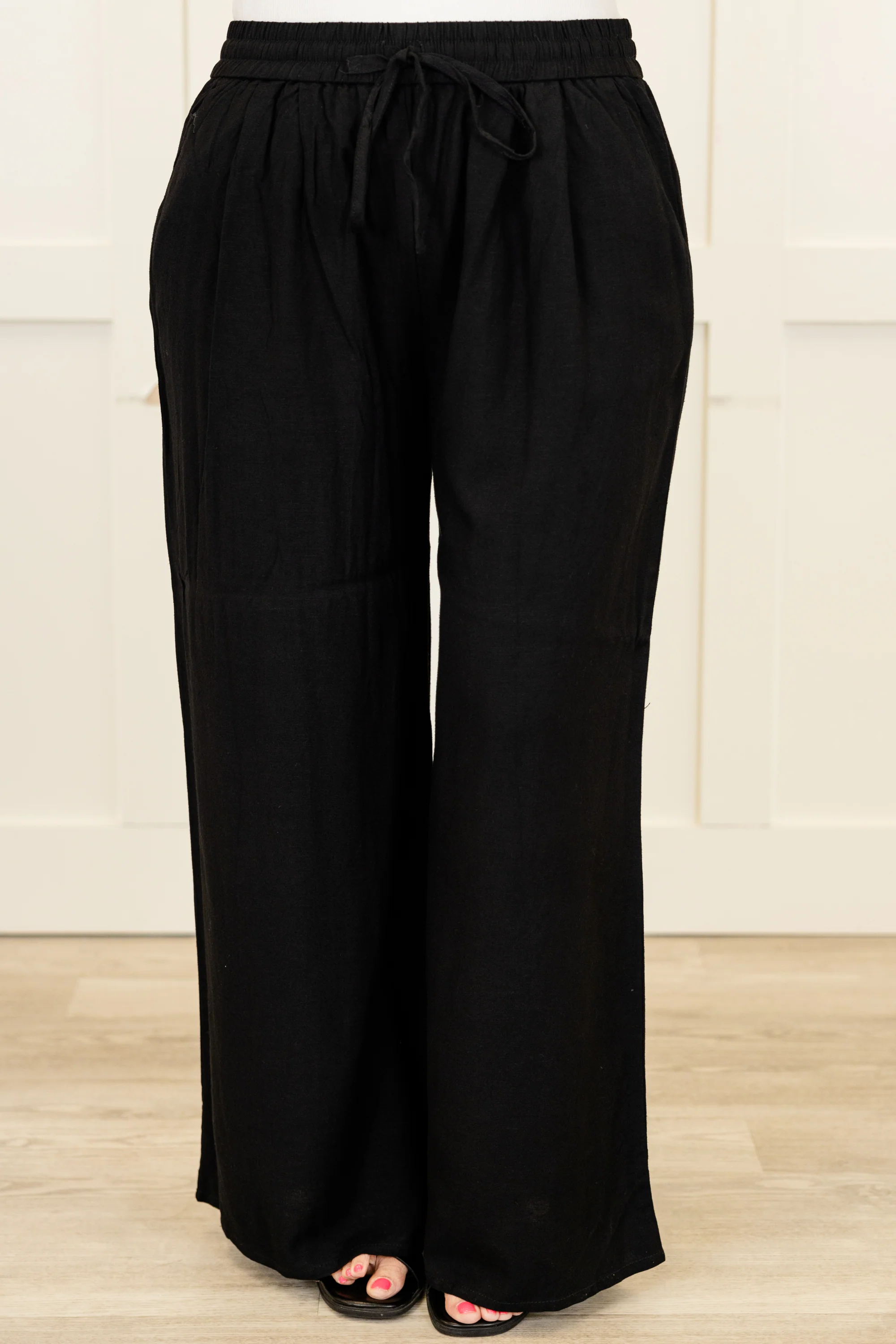 Villa Views Pants, Black - Giverhouse