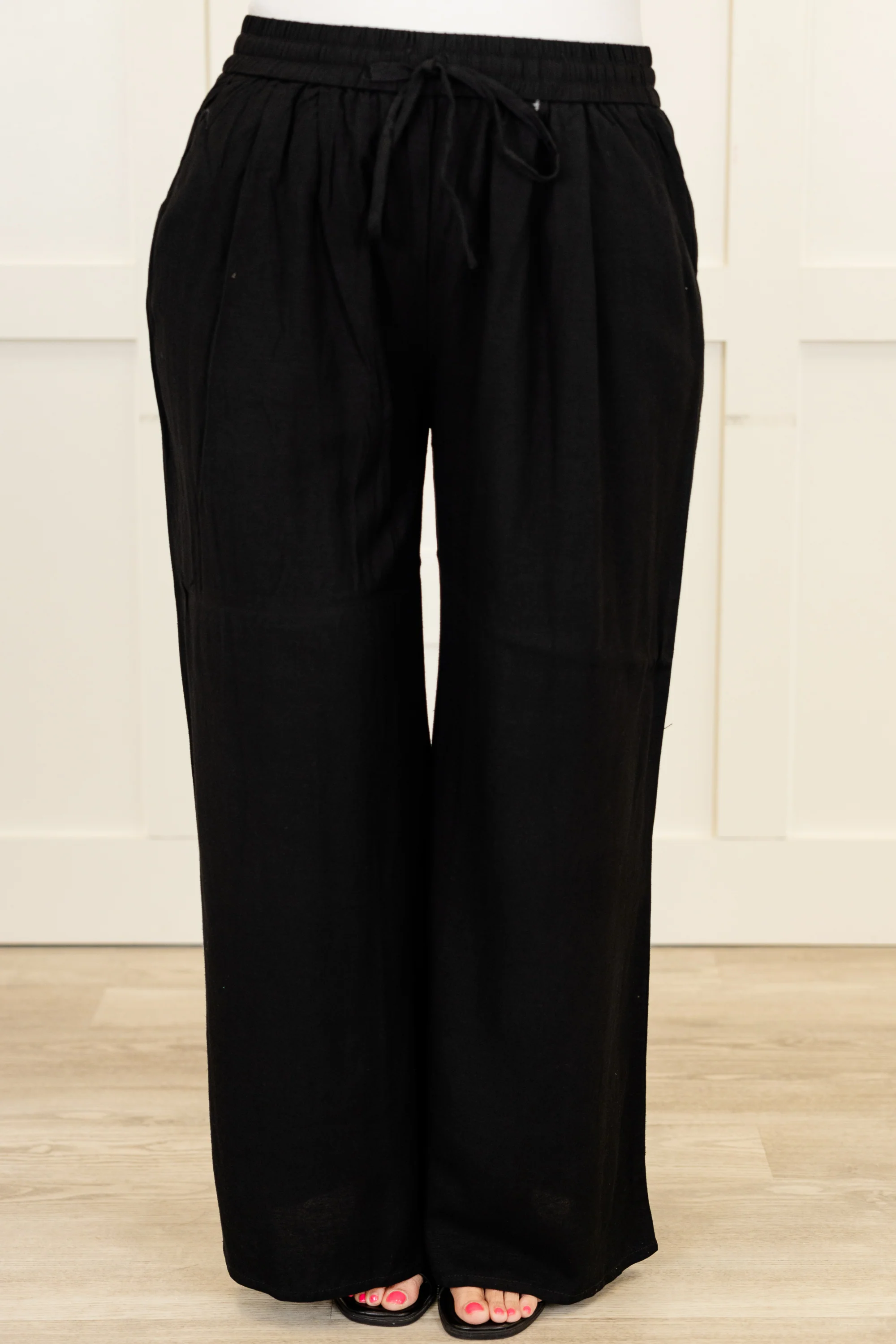 Villa Views Pants, Black - Giverhouse