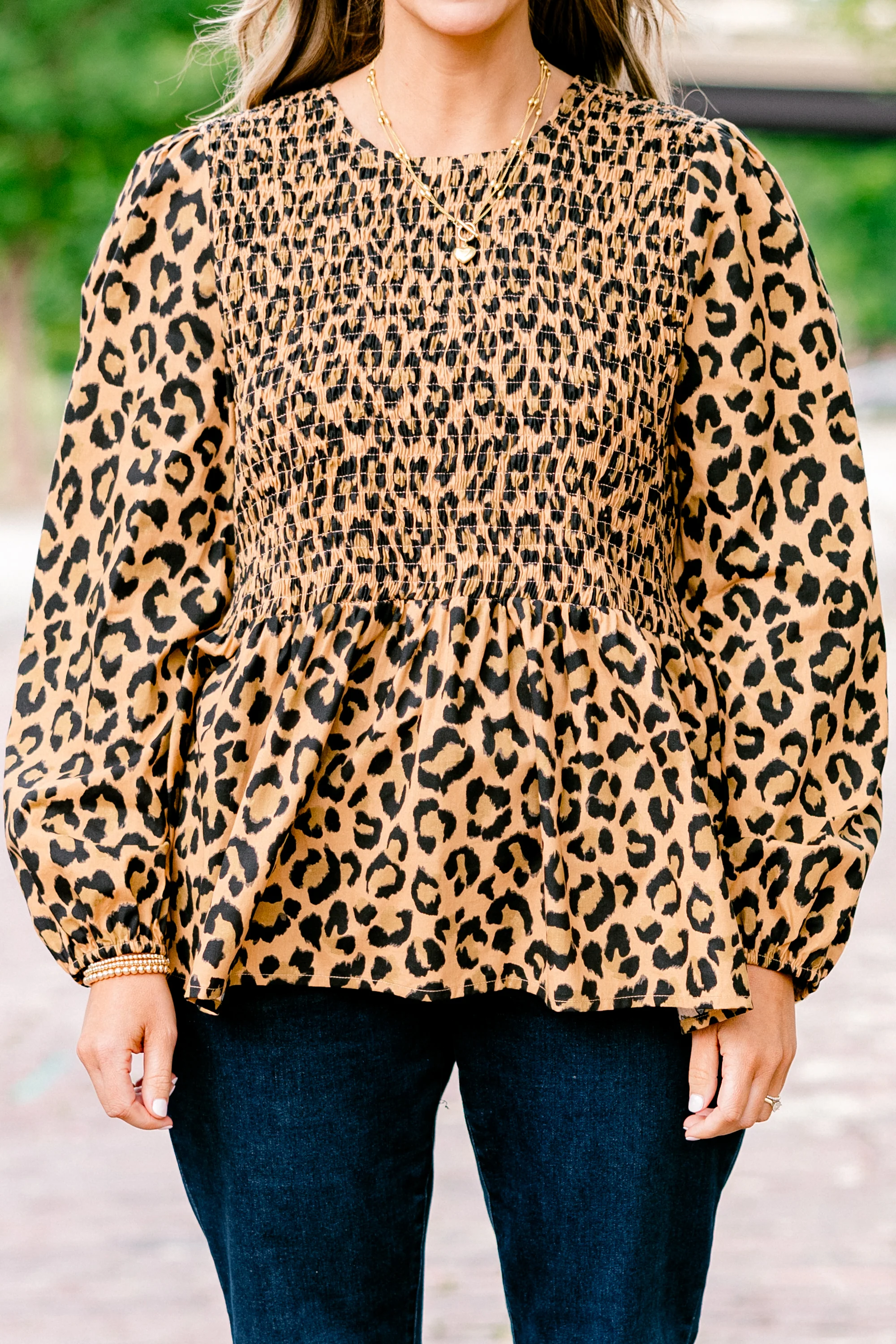 Wallflower Kisses Top, Leopard - Giverhouse