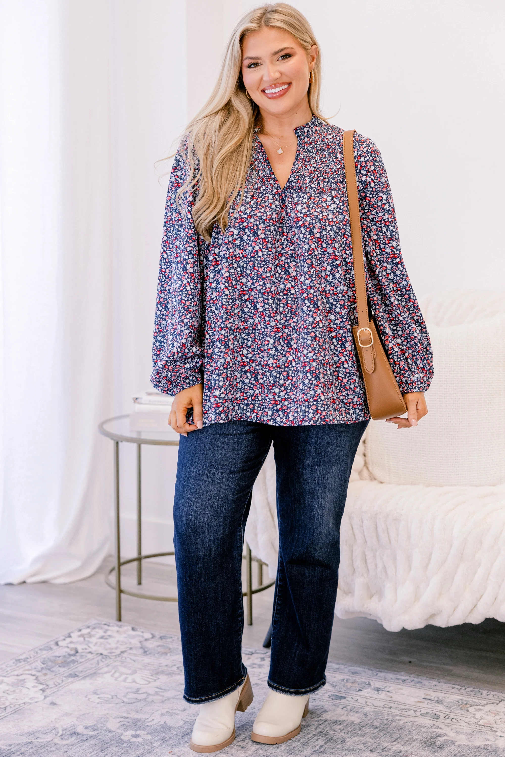 Always Fun Top, Blue - Giverhouse