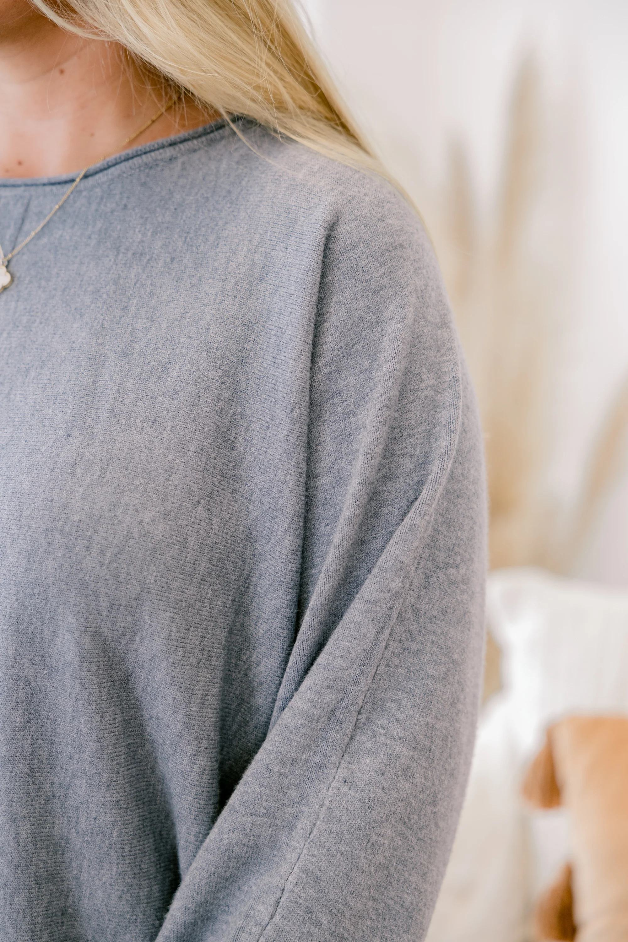 Anywhere We Go Sweater, Heather Gray - Giverhouse