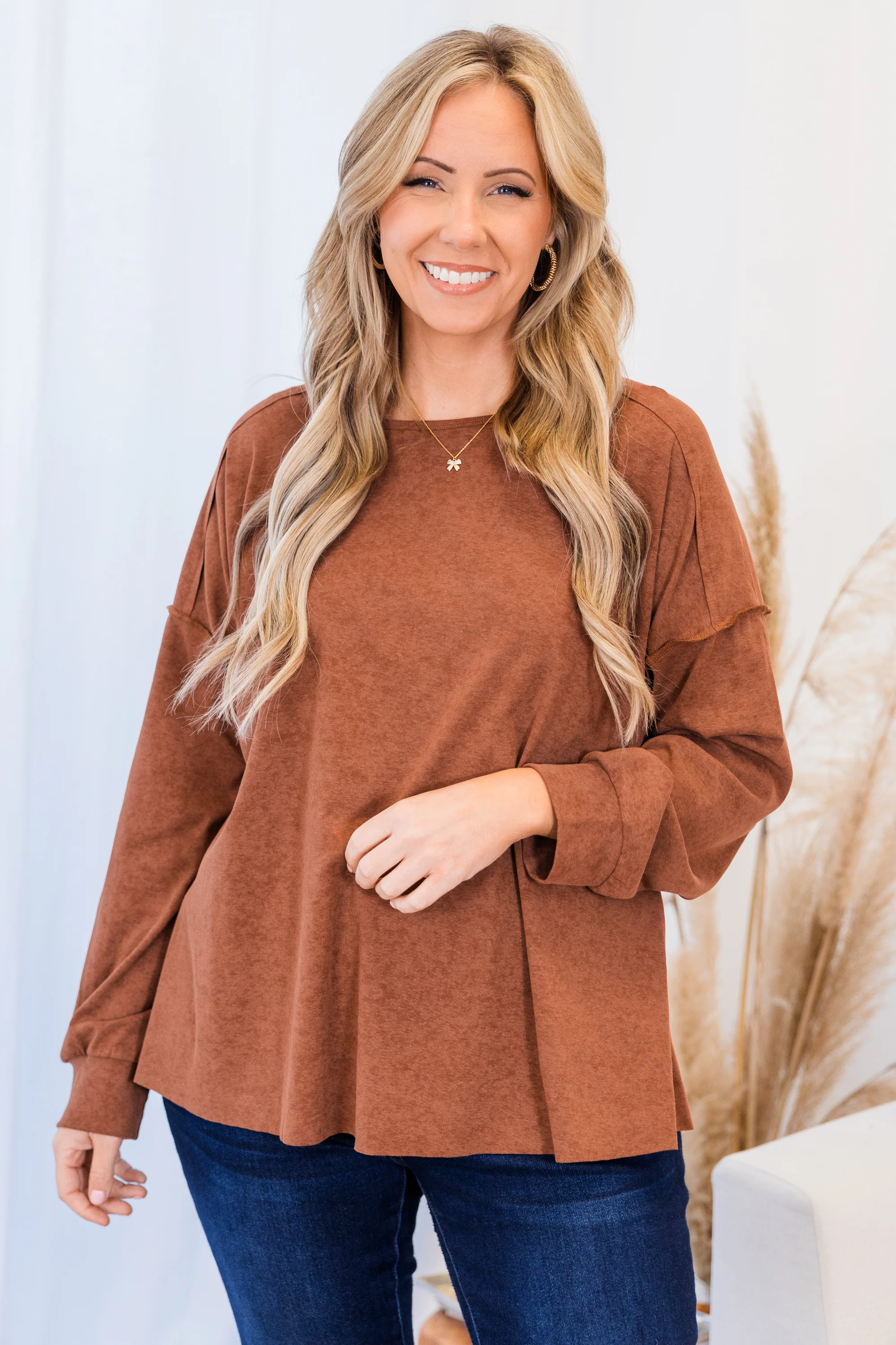 Bed Head Top, Brown - Giverhouse