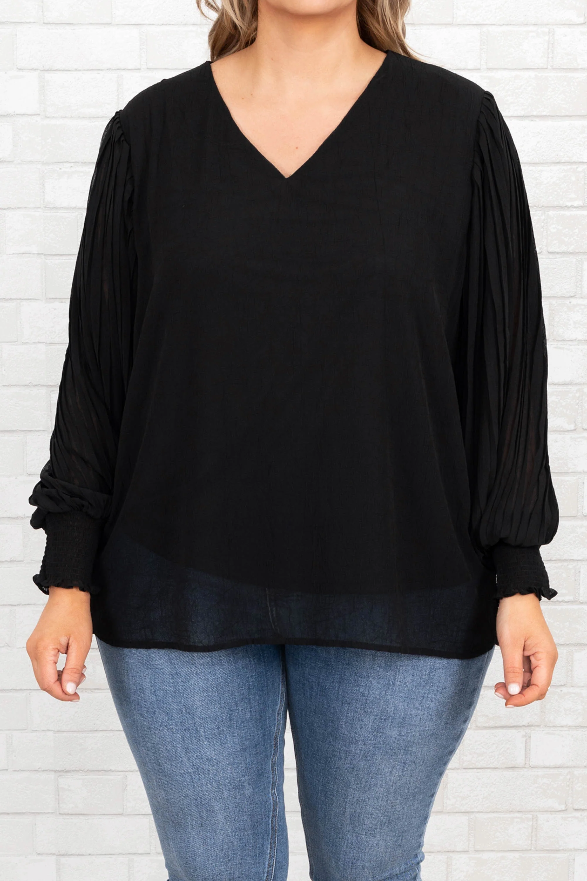 Unwritten Moments Blouse, Black - Giverhouse