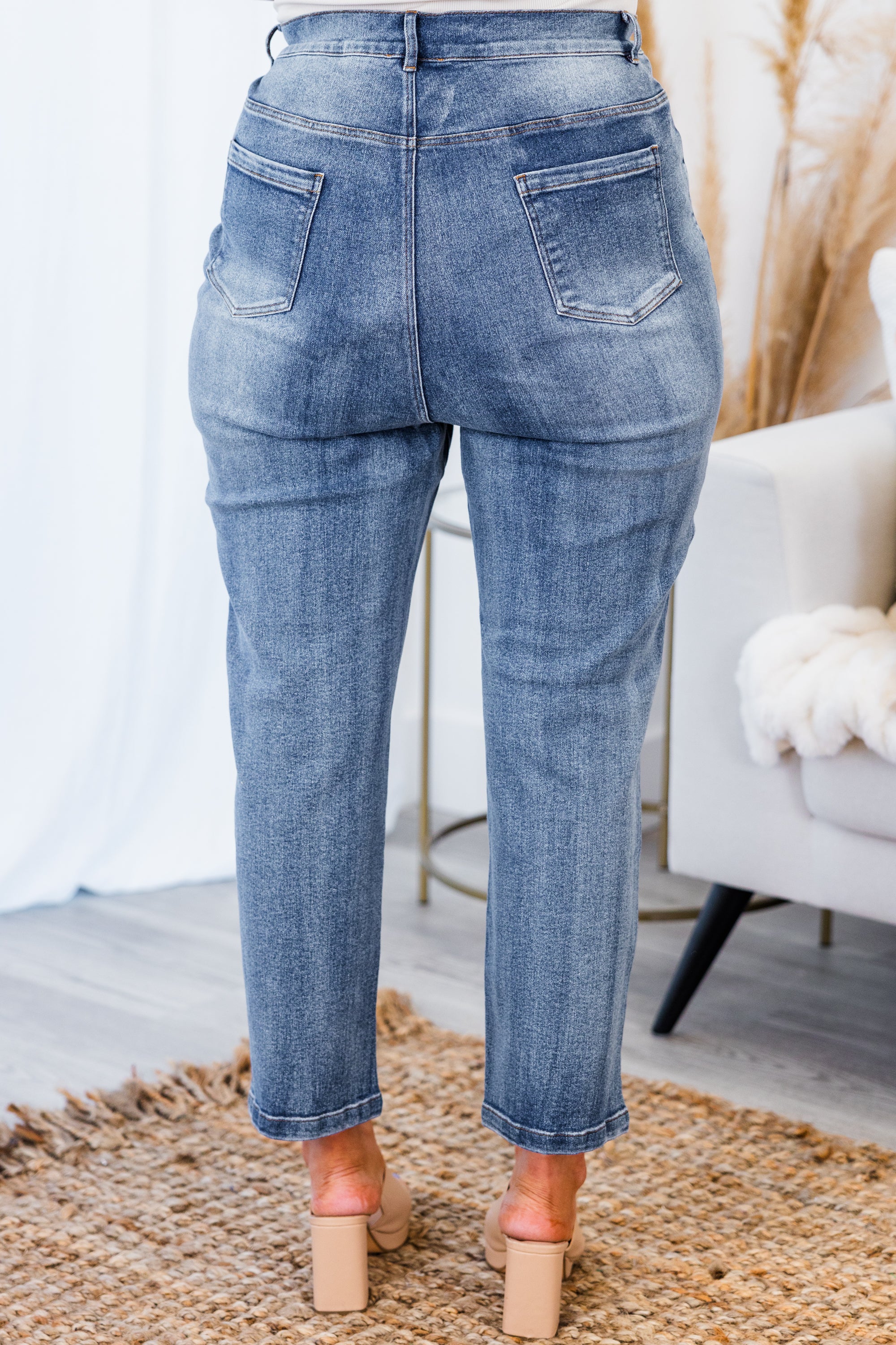 Picture Perfect Day Jeans, Medium Wash - Giverhouse