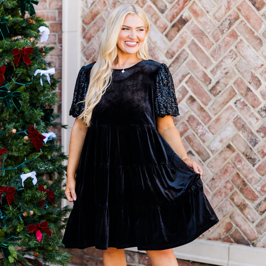 Eclipse Beauty Dress, Black - Giverhouse