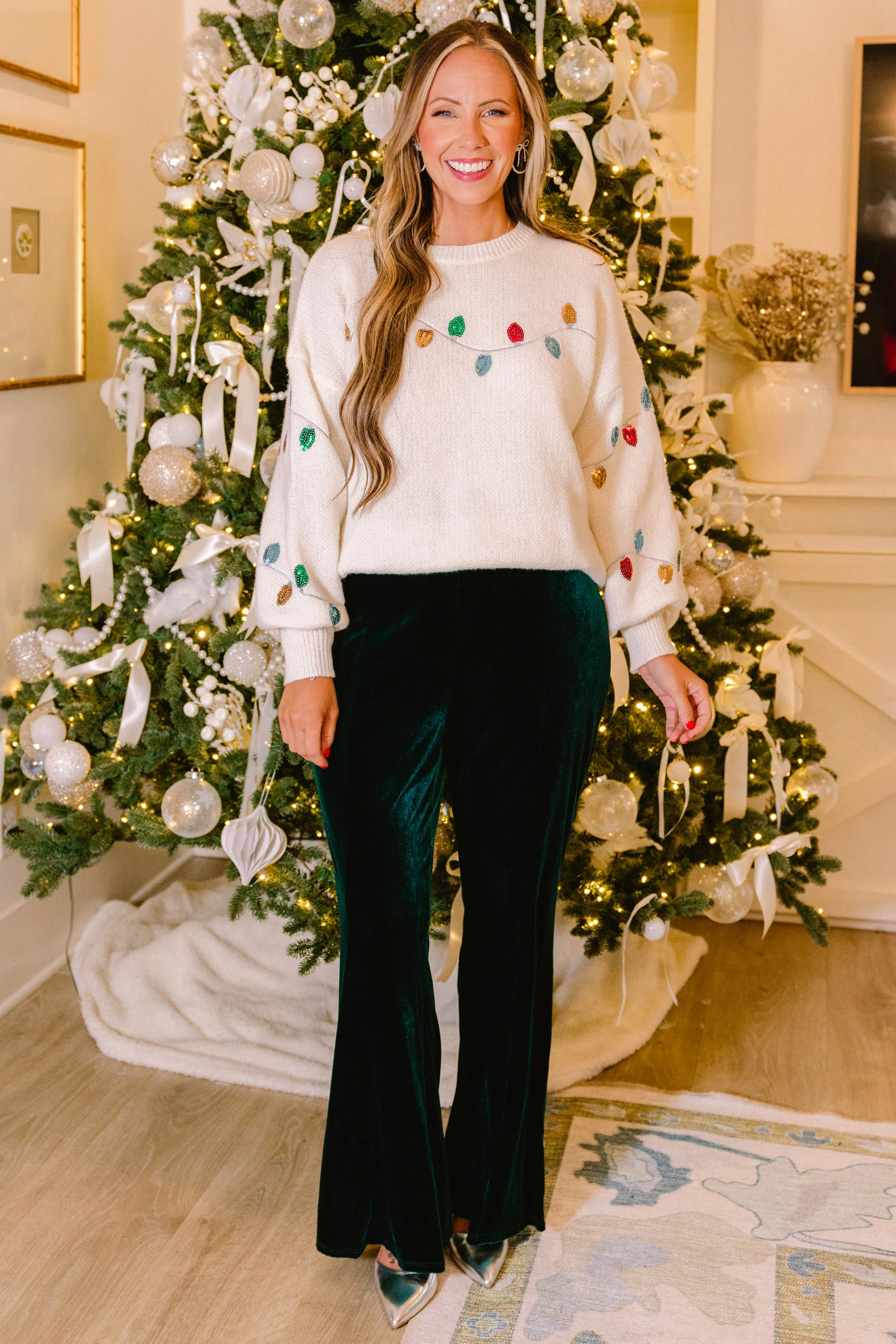 Only Just Begun Pants, Hunter Green - Giverhouse