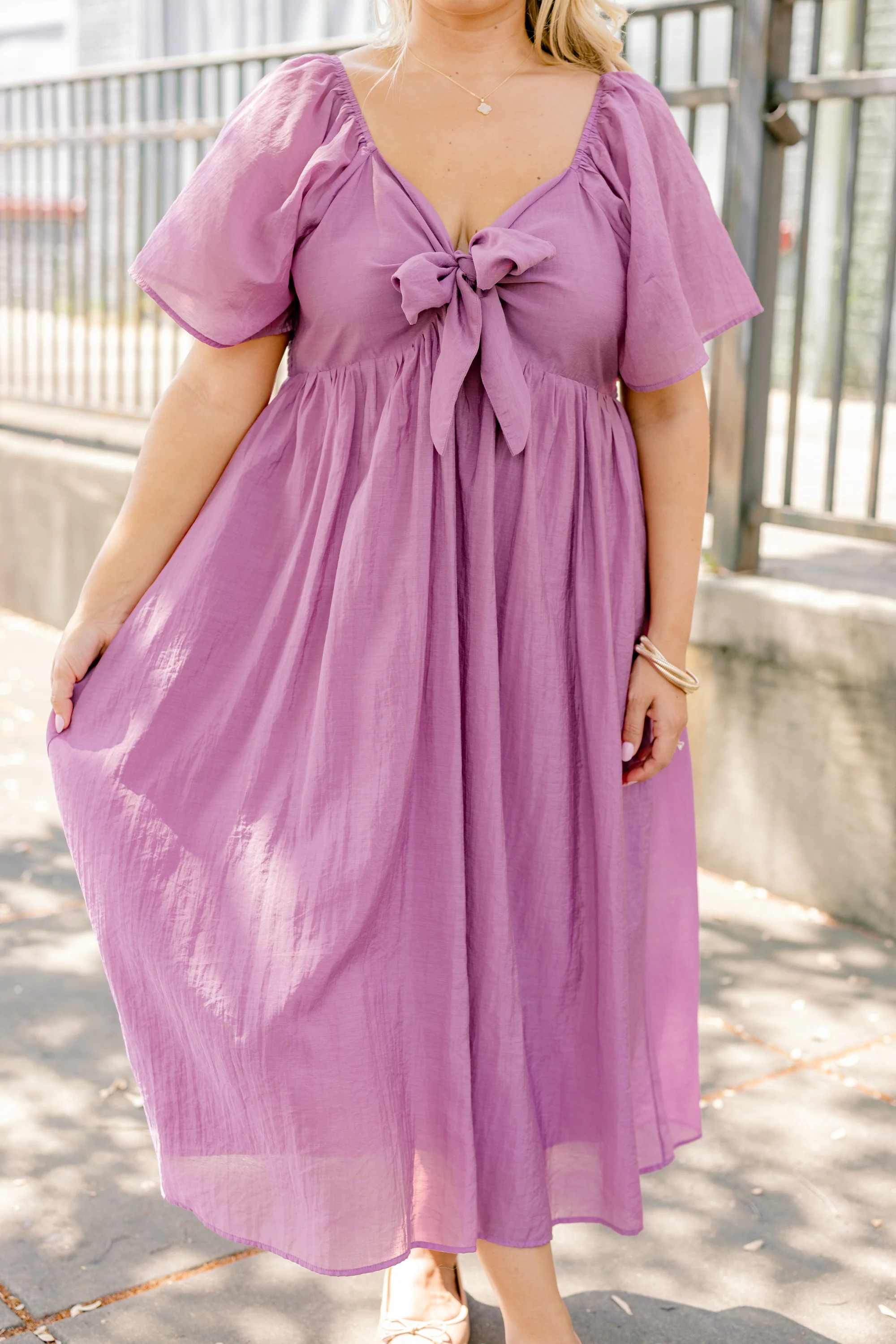 Sweet Lady Maxi Dress, Plum - Giverhouse