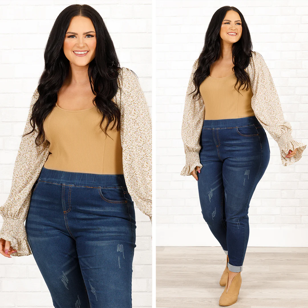 A Beautiful Name Bodysuit, Mocha - Giverhouse