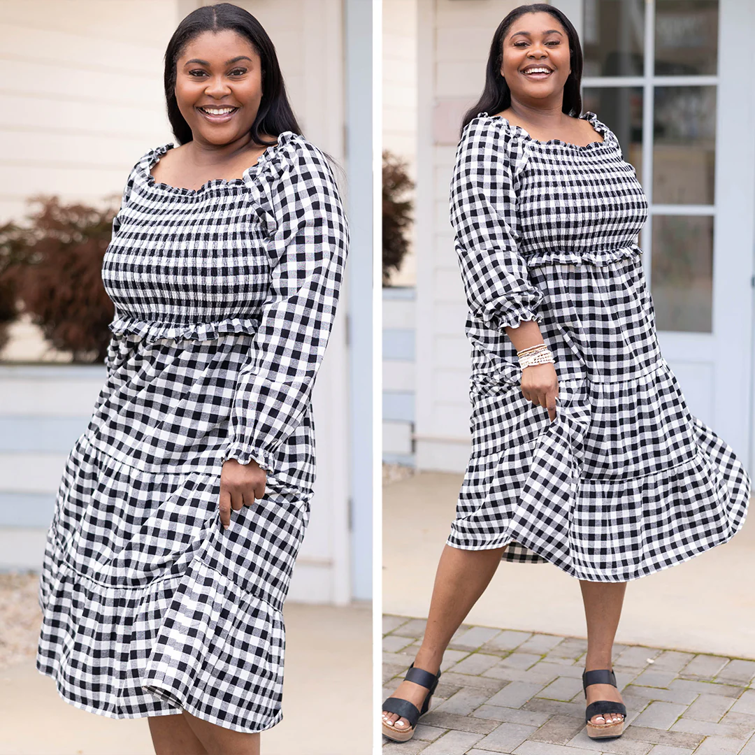 Just Stepping Away Dress, Black - Giverhouse