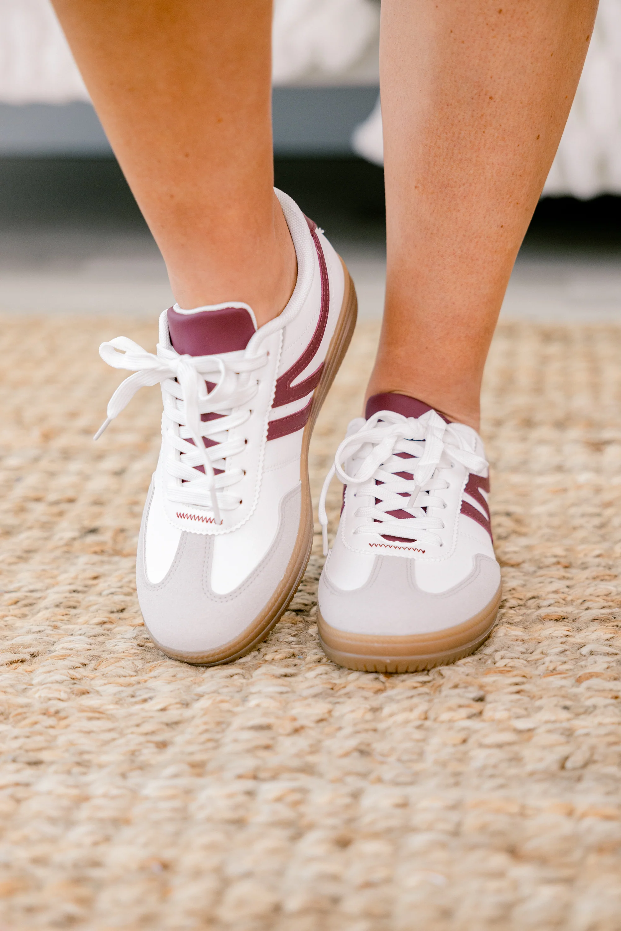 Running The Show Sneakers, Red - Giverhouse