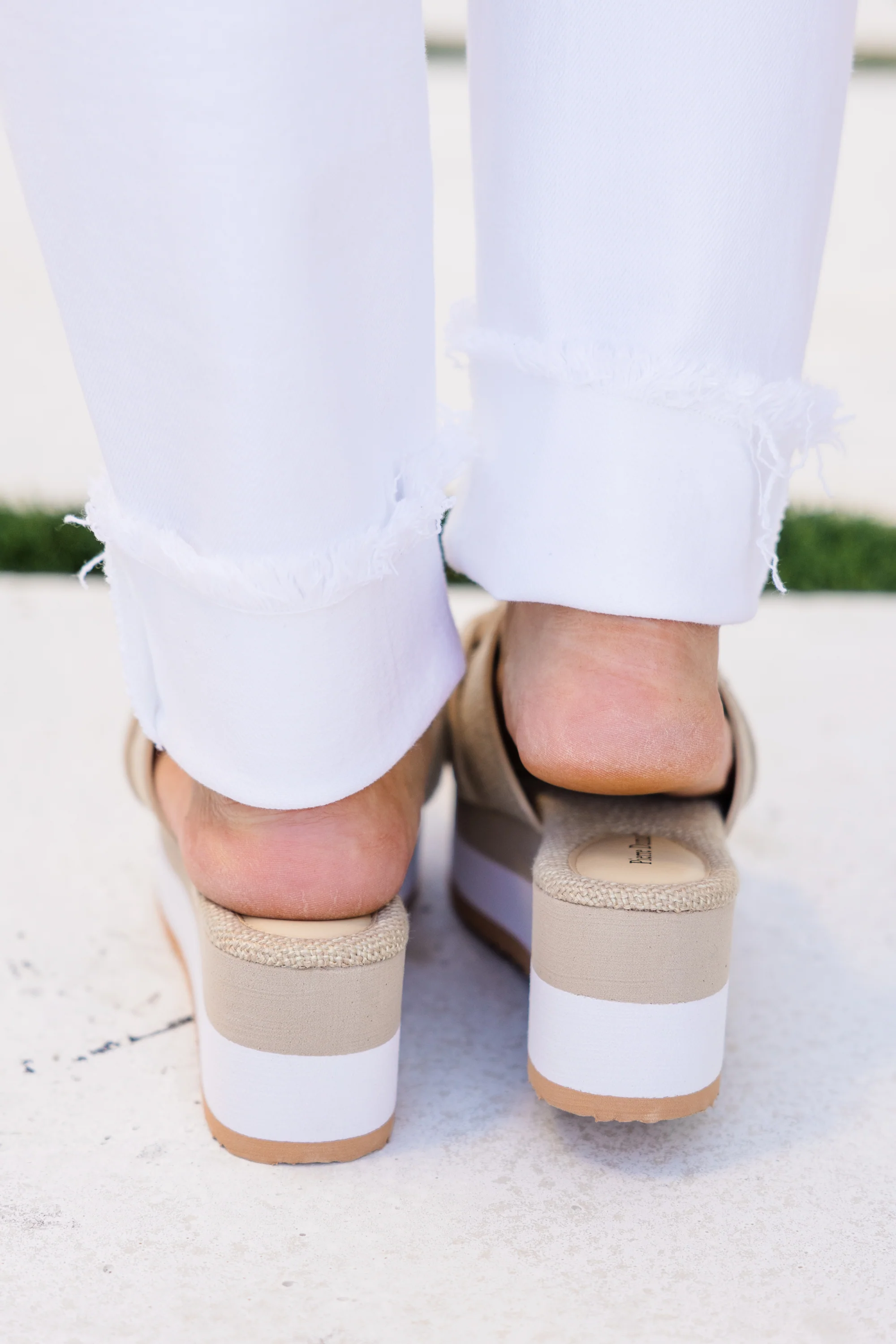 Stardust Journey Wedges, Taupe - Giverhouse