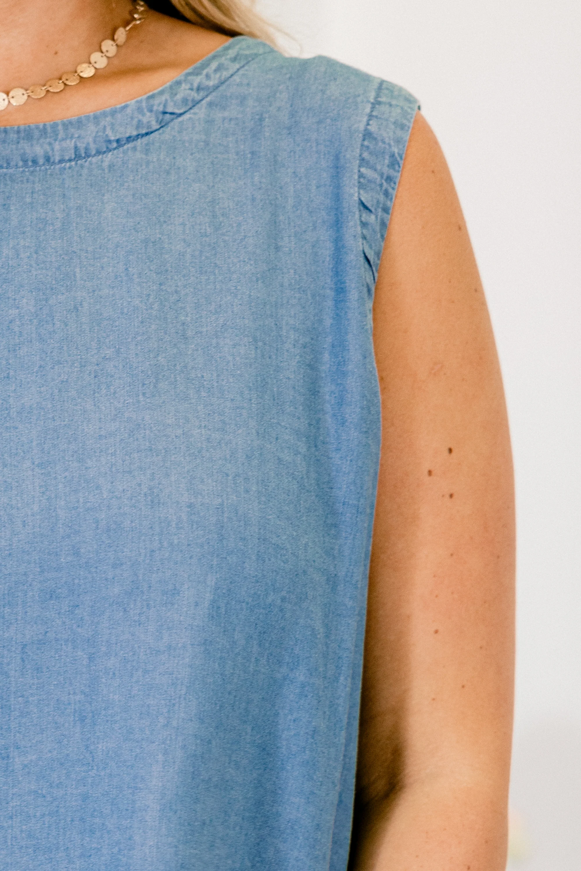 I See You Top, Chambray - Giverhouse