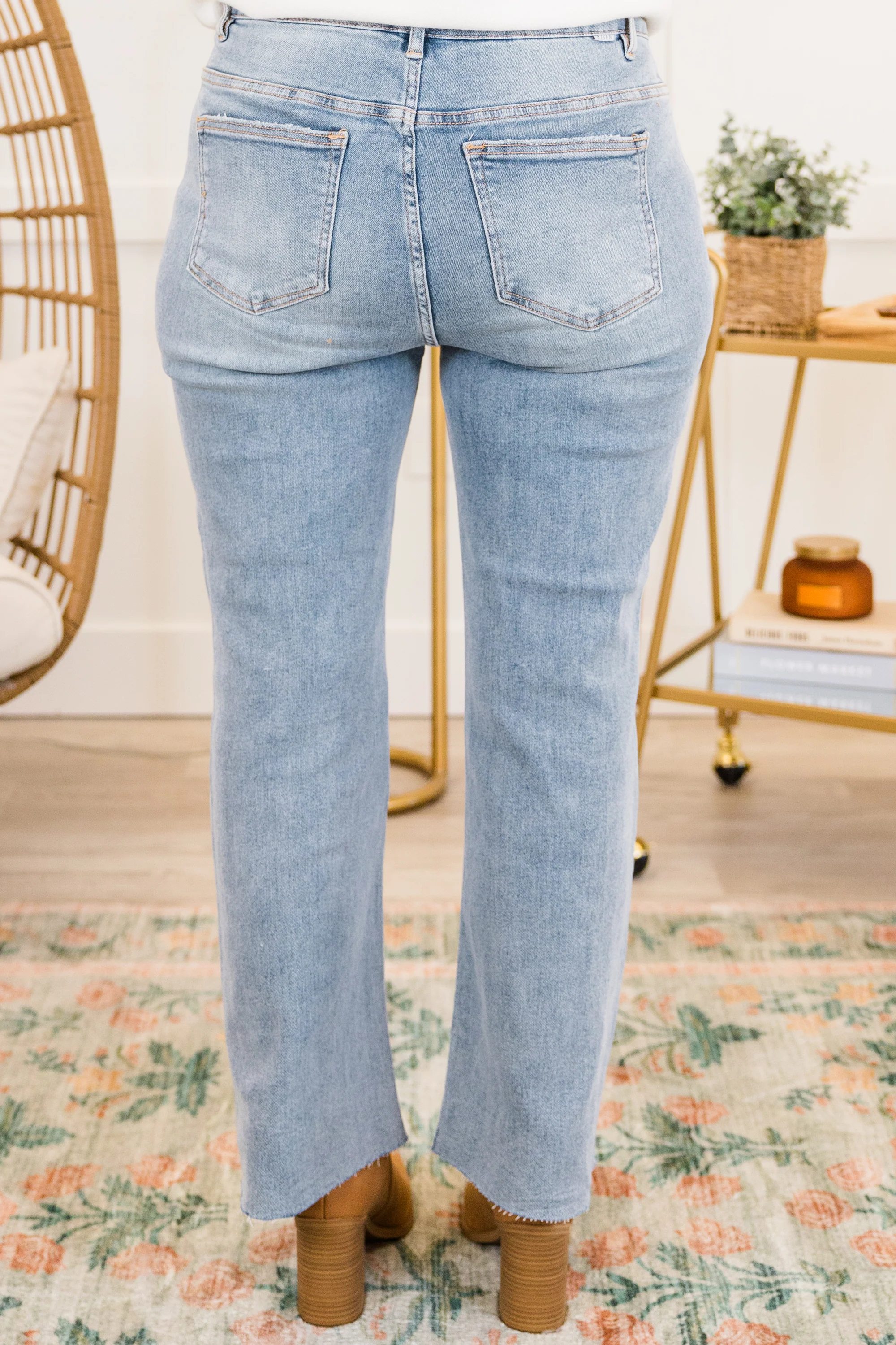 Angel Energy Jeans, Light Wash - Giverhouse