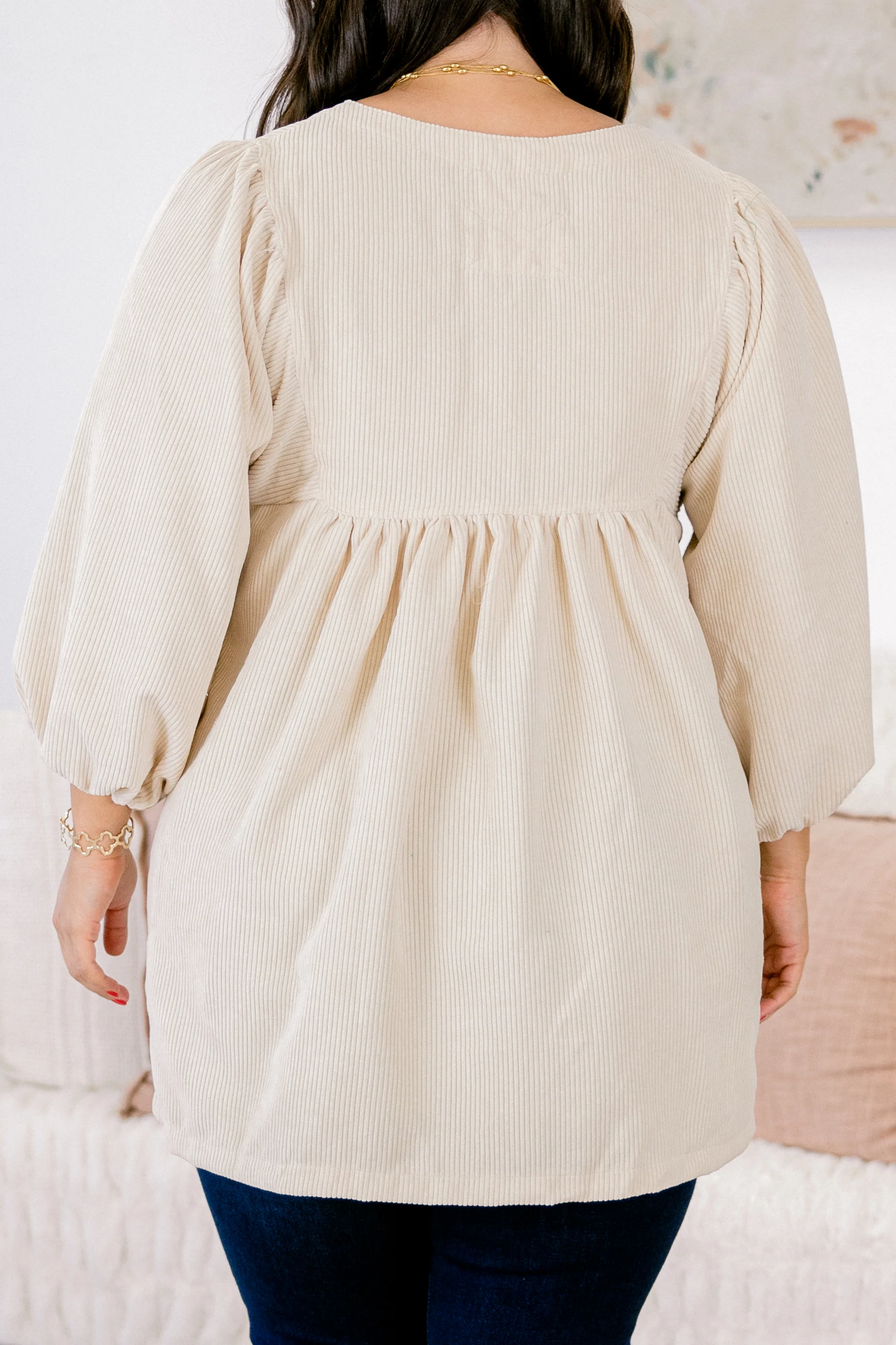 Summer Wave Tunic, Ivory - Giverhouse